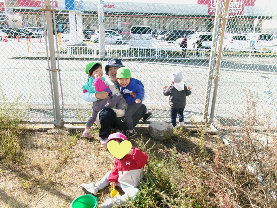 広場で遊んだよ☆彡