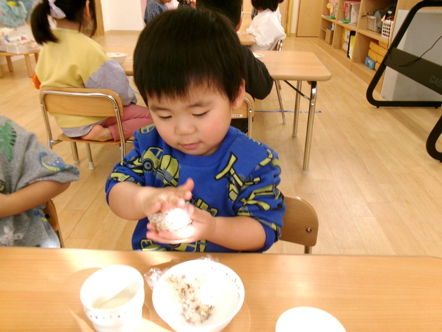 おにぎり作り☆彡