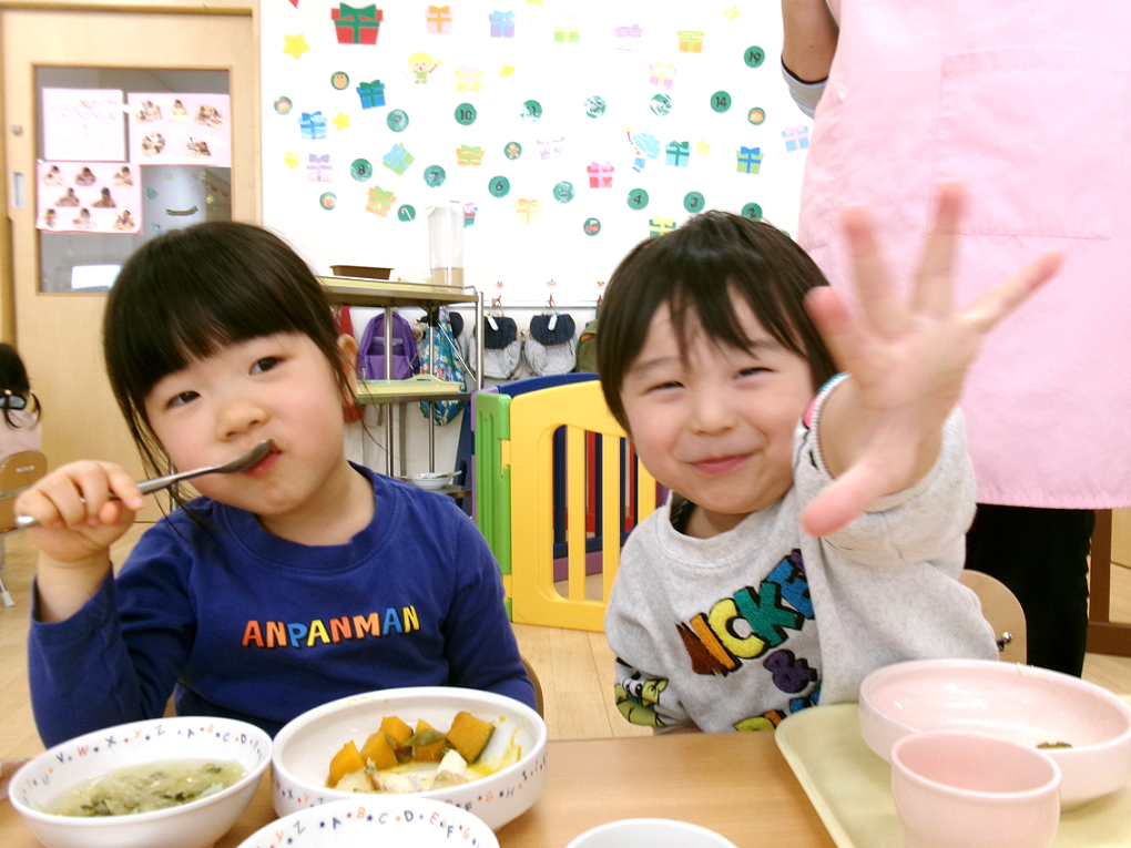 給食の時間♪