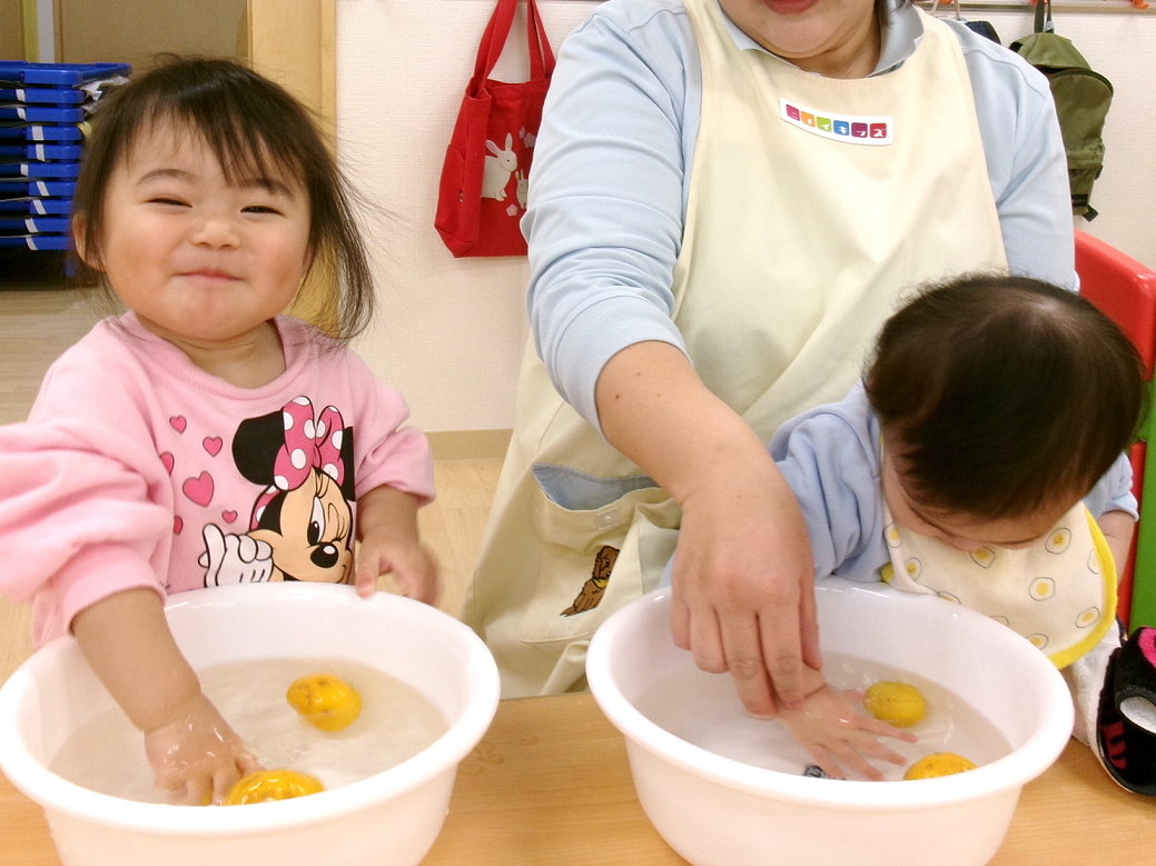 食育【ゆず・かぼちゃ】今日は冬至♪
