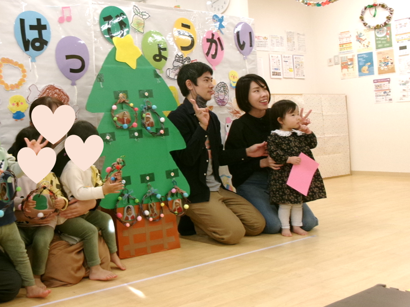 ツリーと一緒にはい、チーズ！！