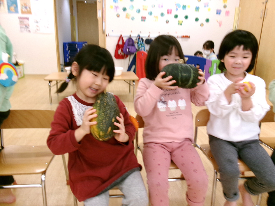 かぼちゃって、300種類もあるんだって！！