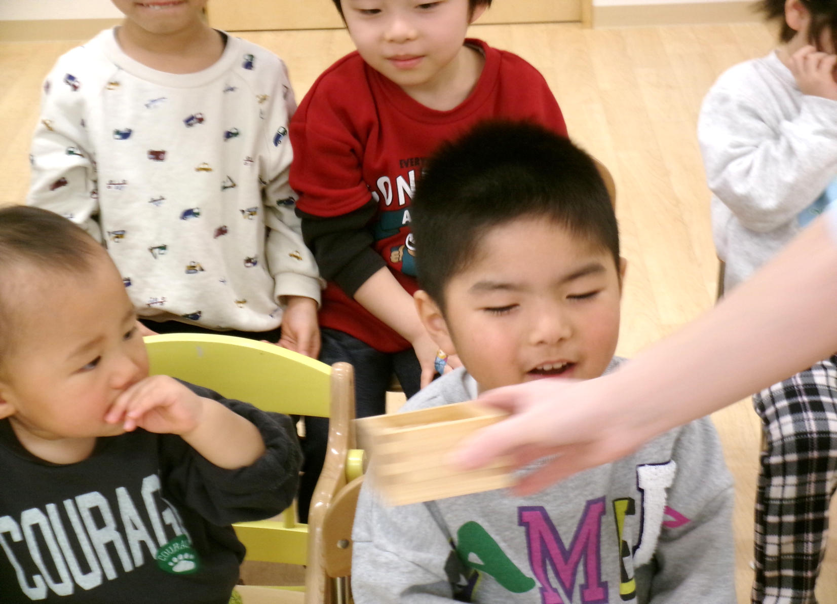 明日は節分！！お豆のいいにお～い！！