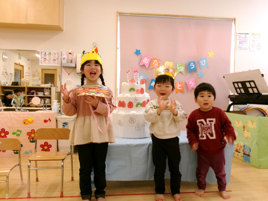 3月のお誕生日会をしました♪