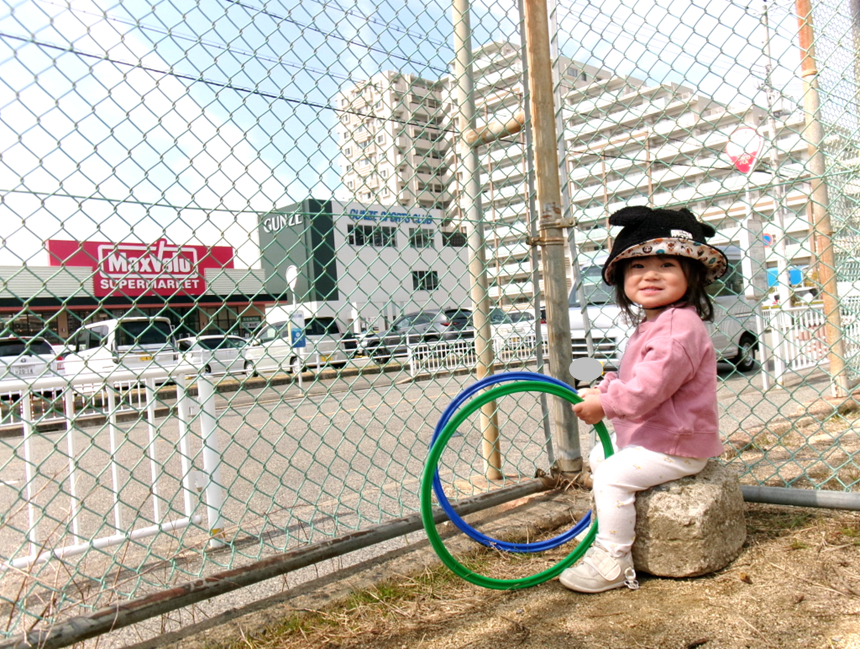 ちょうどいい椅子、見つけたよ(ू•ᴗ•ू❁)♪