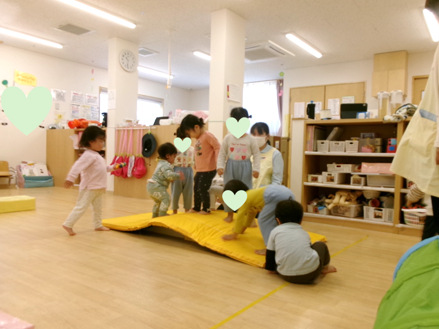 お誕生日会のあとは、たくさん体を動かしました♪