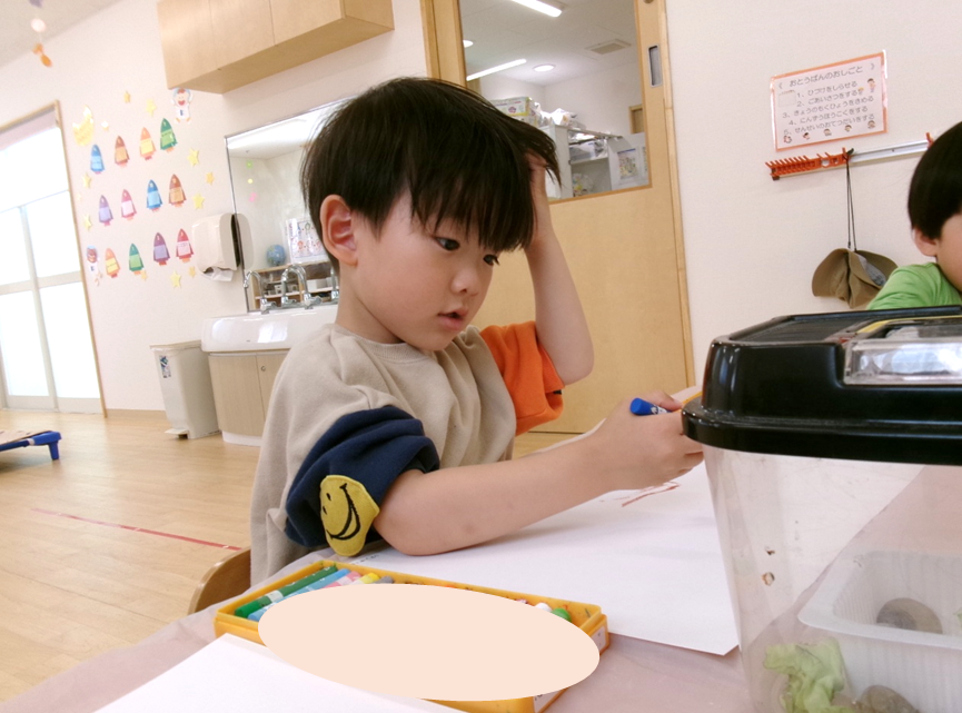 真剣な表情ですo(｀・ω・´)o