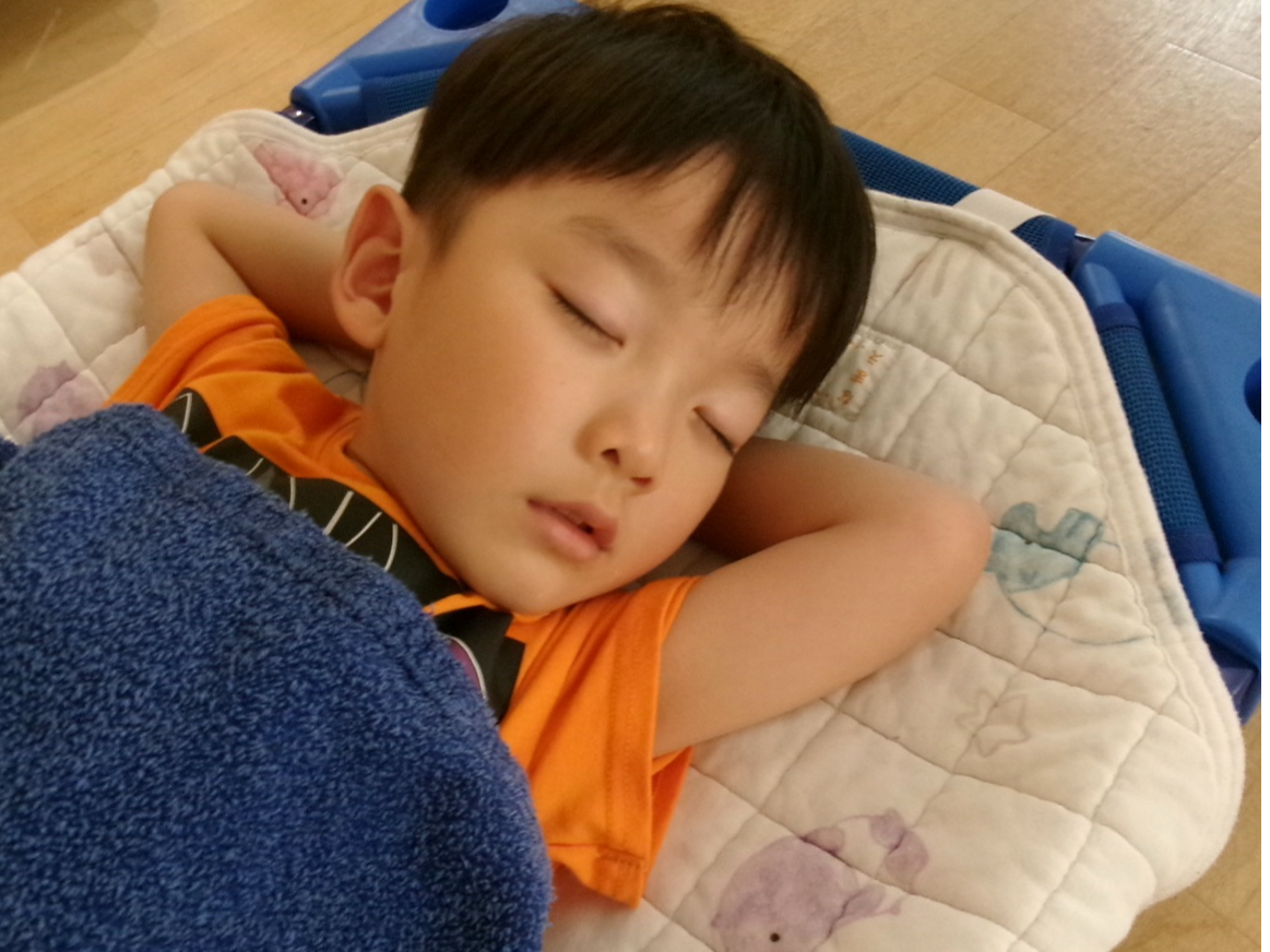 午後も元気いっぱい過ごせるよう、しっかりパワーチャージ中☆彡