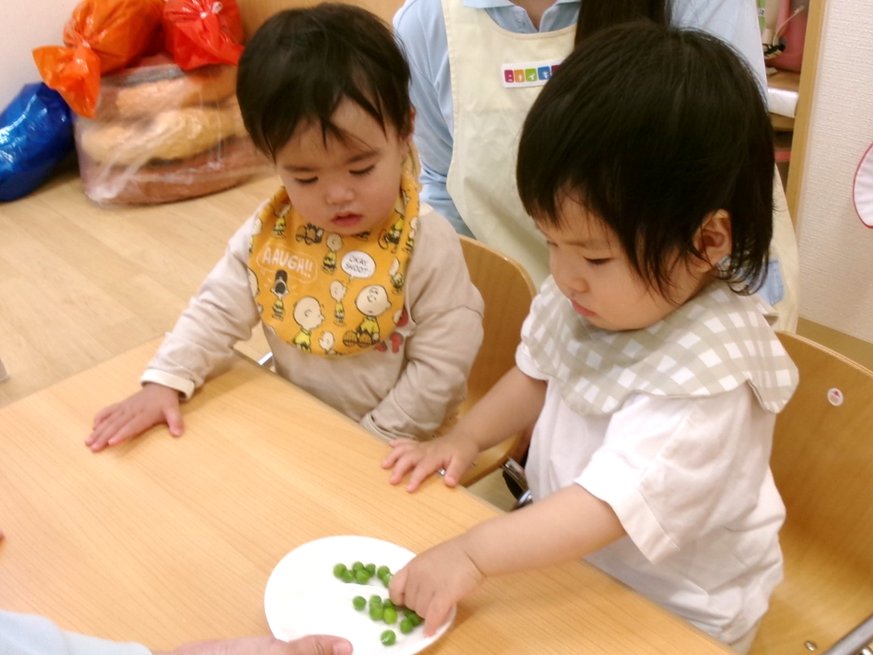 栄養たっぷりのお豆、これからたくさん食べようね(*^o^*)