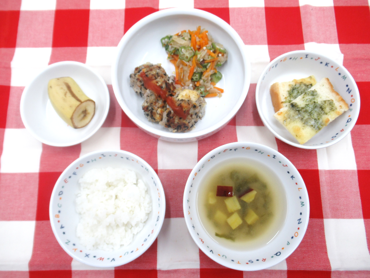6月4日の給食（虫歯予防デー）