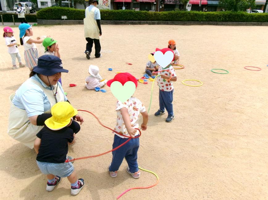 縄跳びにチャレンジしたよ♪