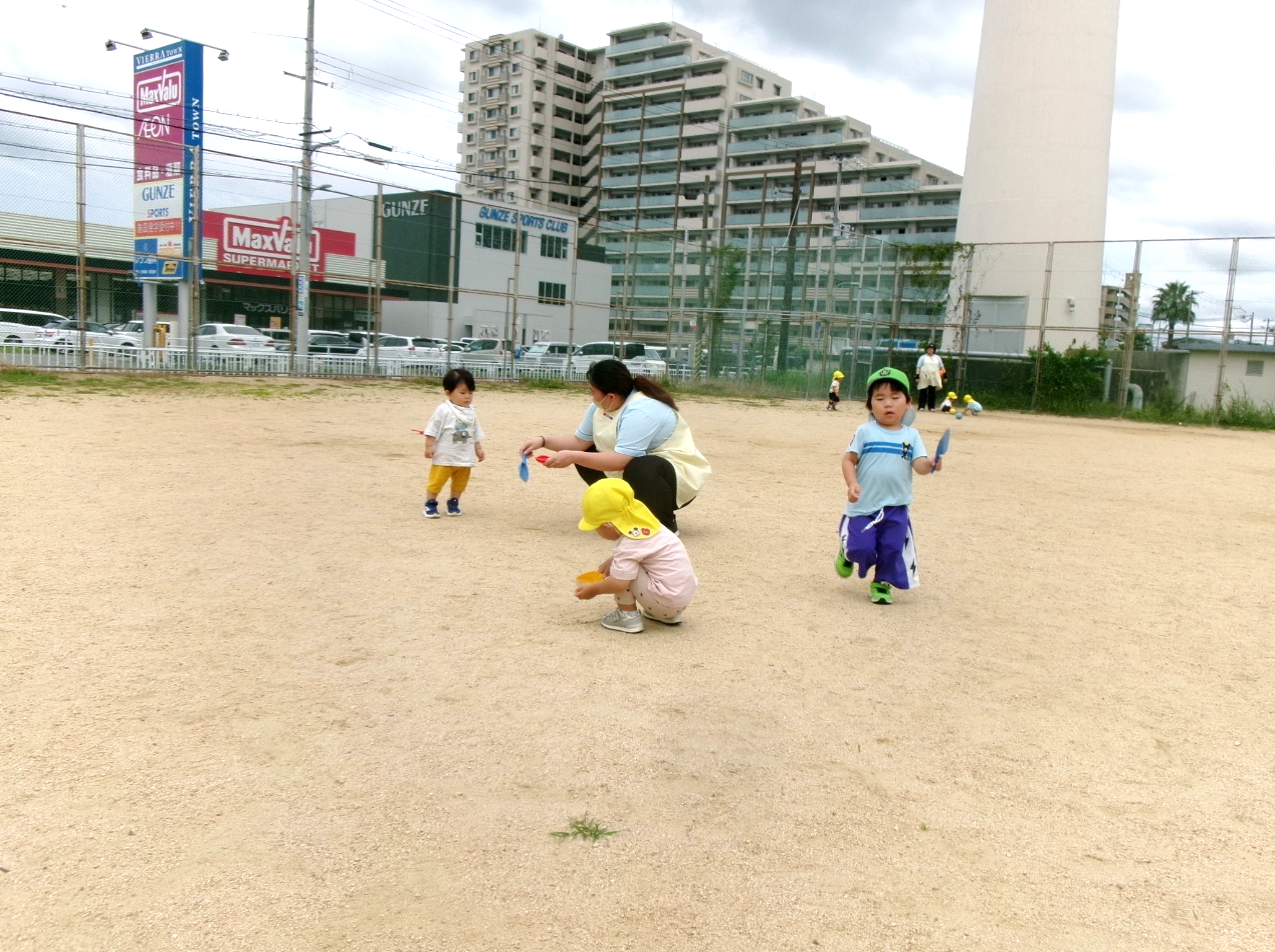 広い空間を存分に使い、たくさん体を動かして遊びました(˘︶˘).。.:*♡