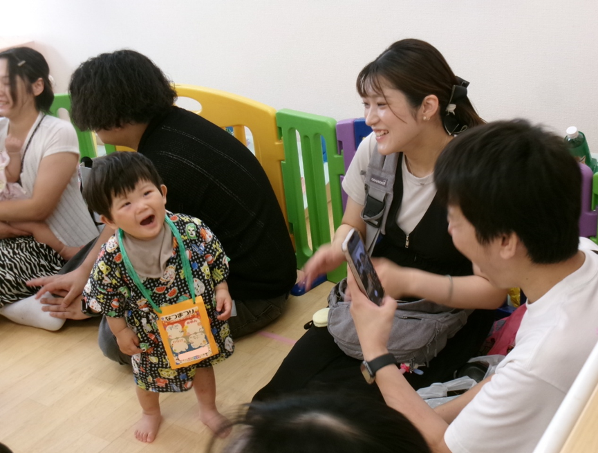 ニコニコ笑顔で楽しんでくれました(﹡ˆ﹀ˆ﹡)