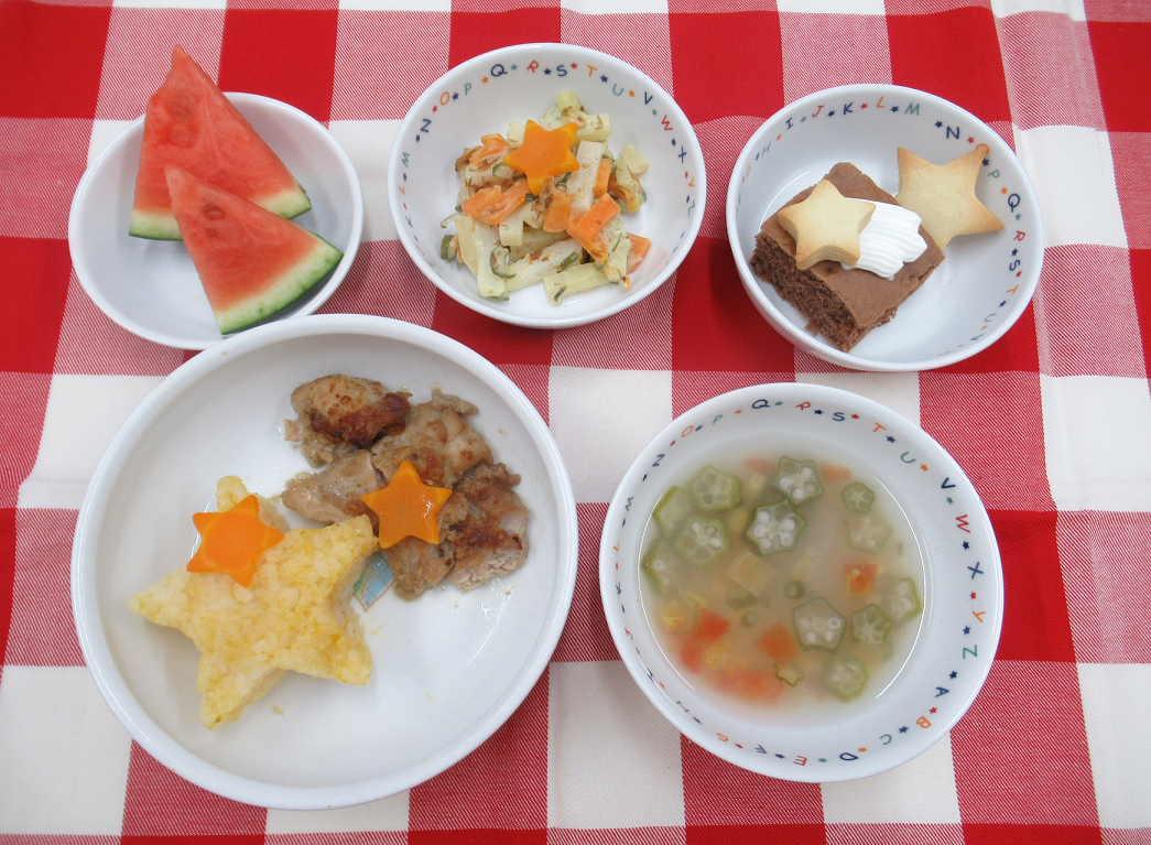 7月7日の給食