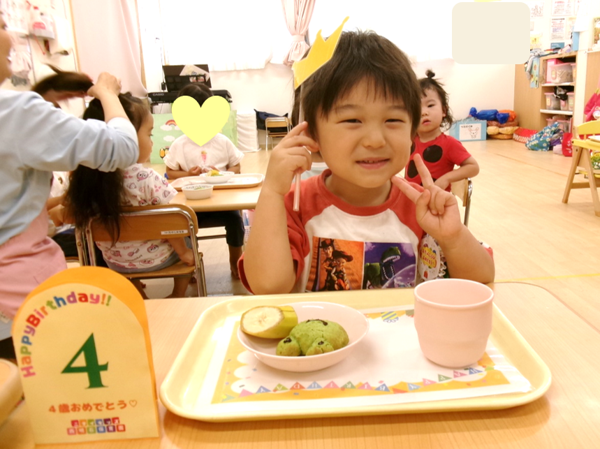 ☆6月のお誕生日会＆寒天遊び☆