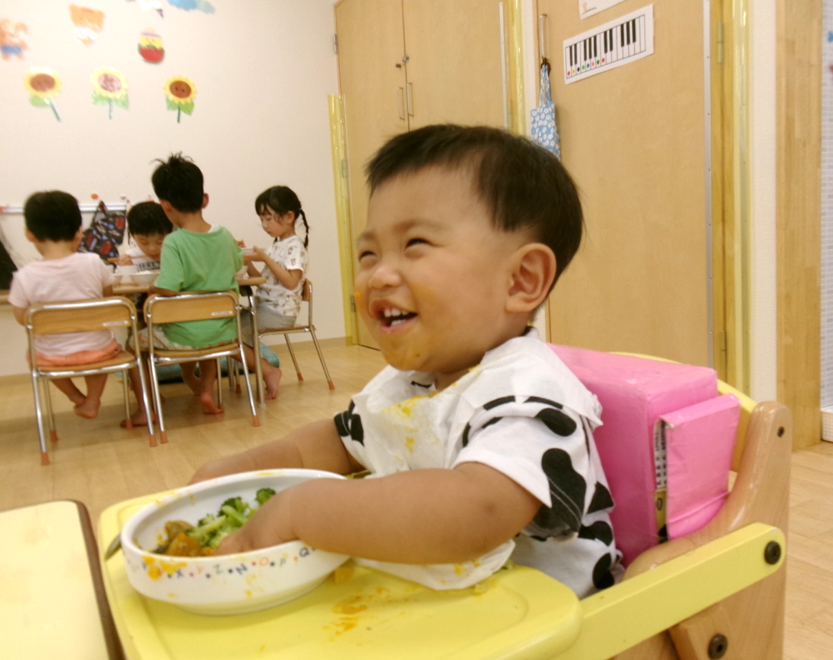 ニコニコ笑顔で、おいしいご飯(^^♪