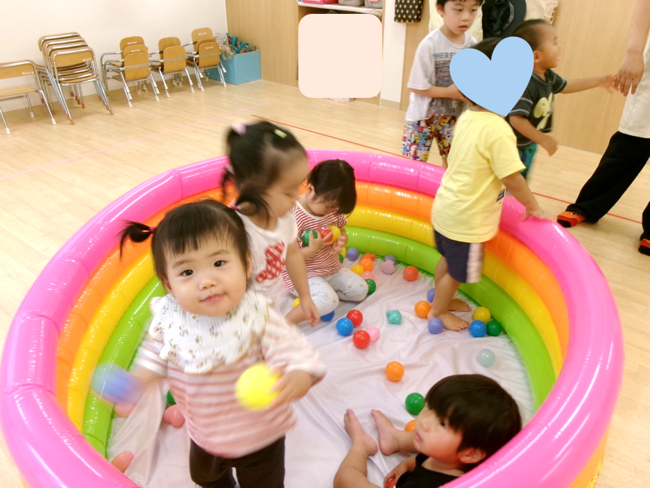 雨の日も元気いっぱい！！