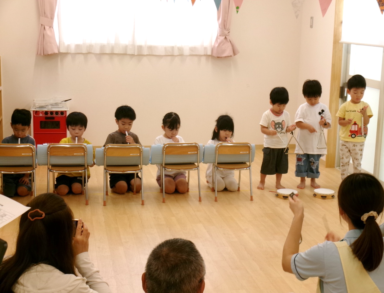 3･4･5歳児☆祖父母参観