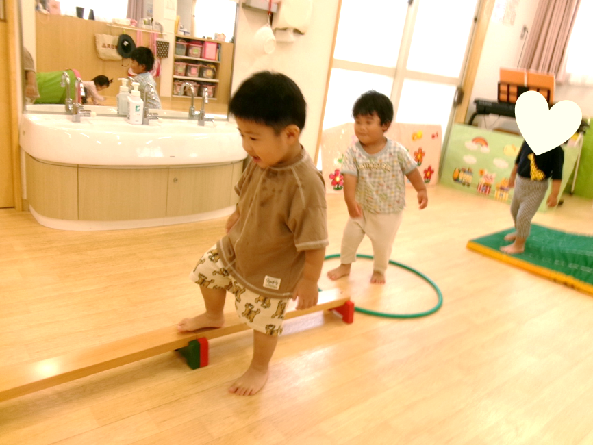 あひる組さんは、運動遊びをして楽しく過ごしました☆彡