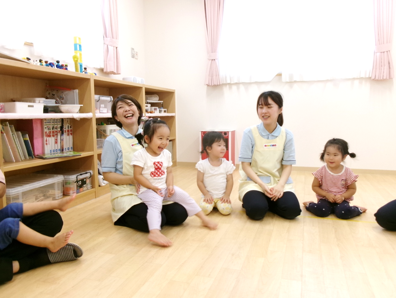 優しいじいじ・ばあばが来てくれて、みんな大喜びでした♡