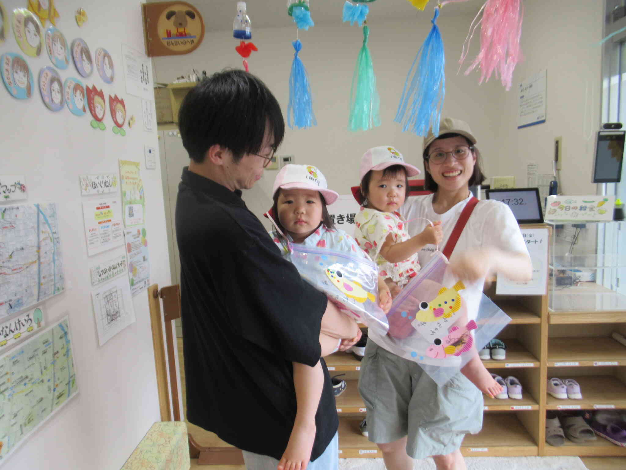 家族みんなで 盛り上がりました ..　　　来年の夏も 保育園の『ゆうすずみ会』を楽しみにしてます　　