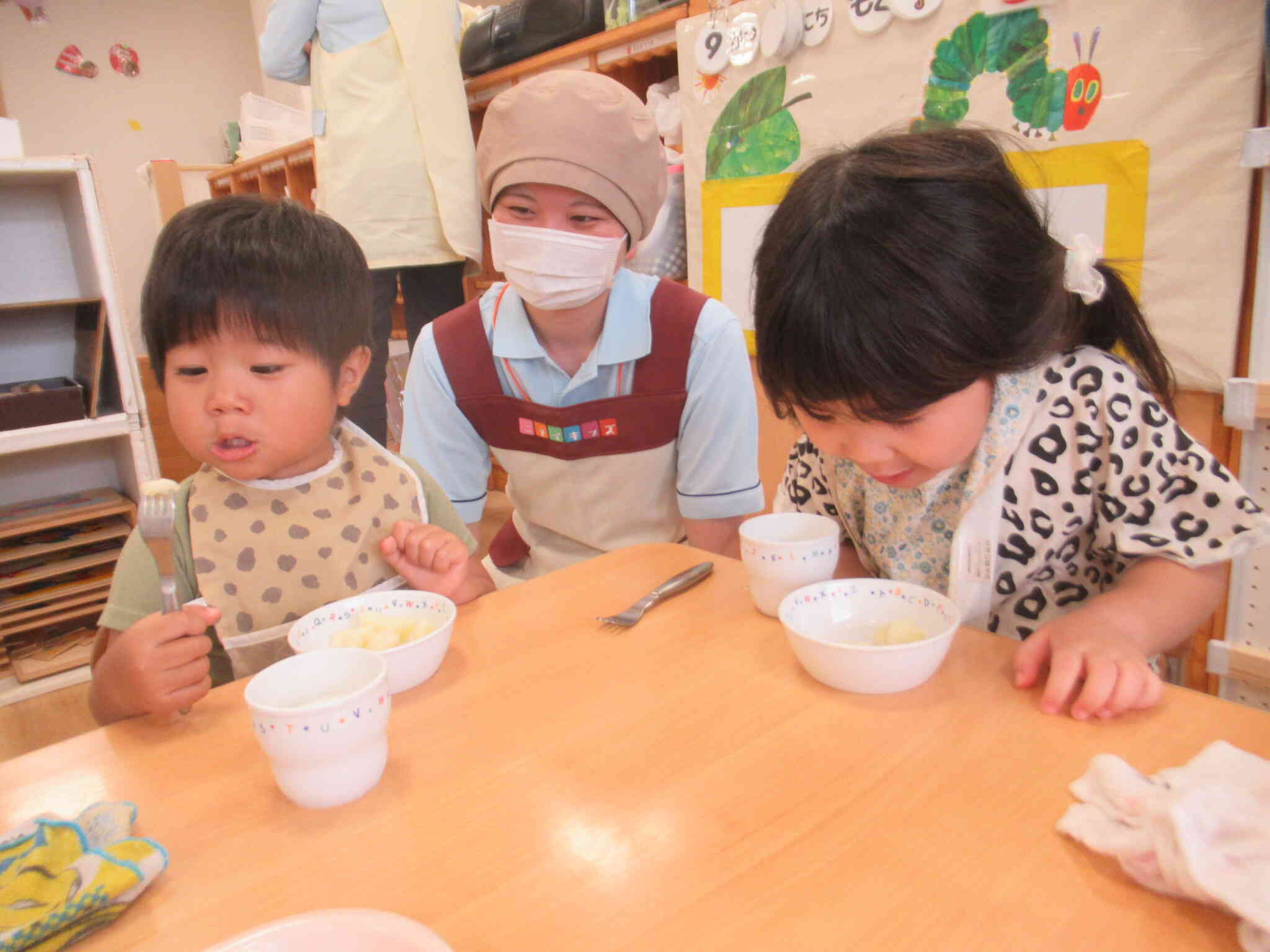 これ　わたしが作った「いももち」　美味しいそ～う ....　じゃなくて ...　おいしいんだも～ん