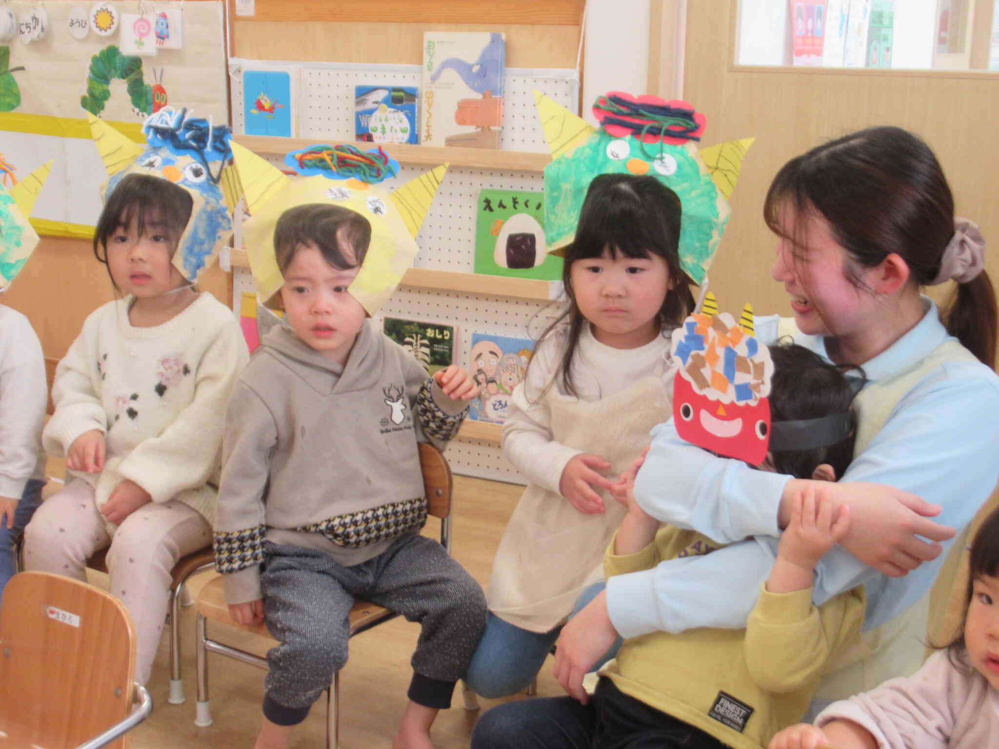 鬼が 見えちゃうよ