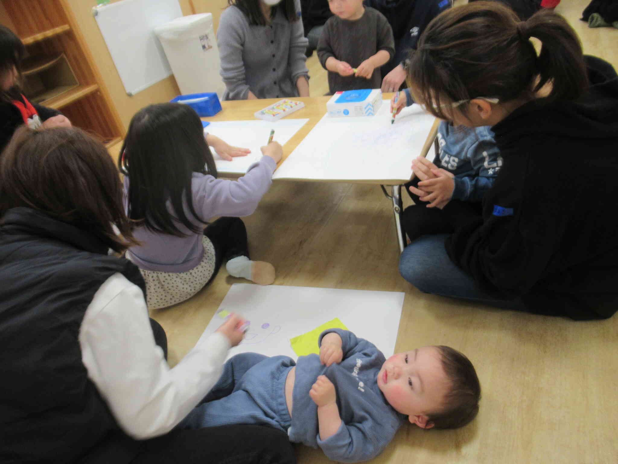 わ～い　ボクを 紙芝居のモデルにしてよ　いいじゃん