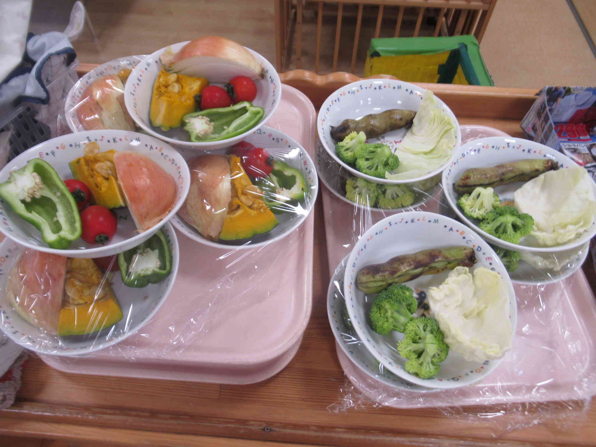 【食育】野菜の皮むき