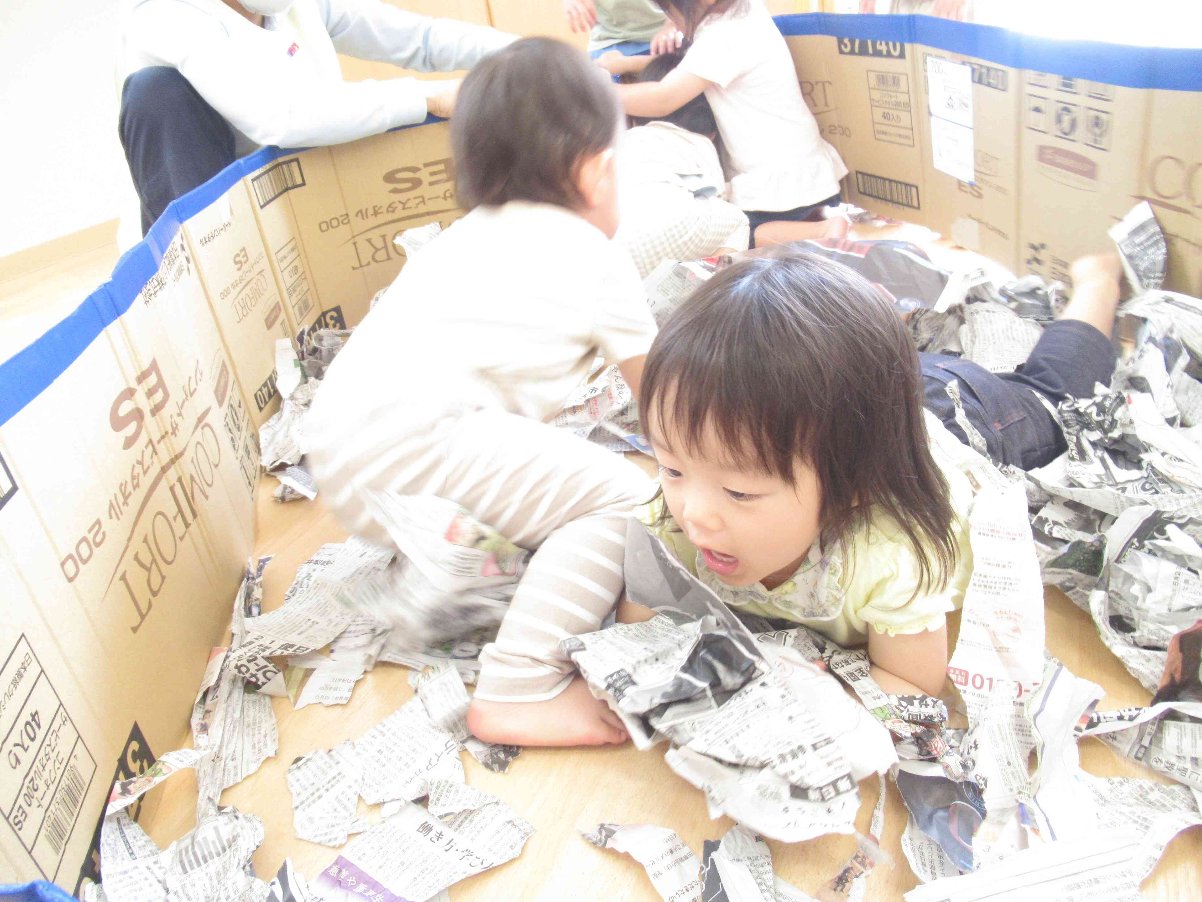 わーい!プールみたい