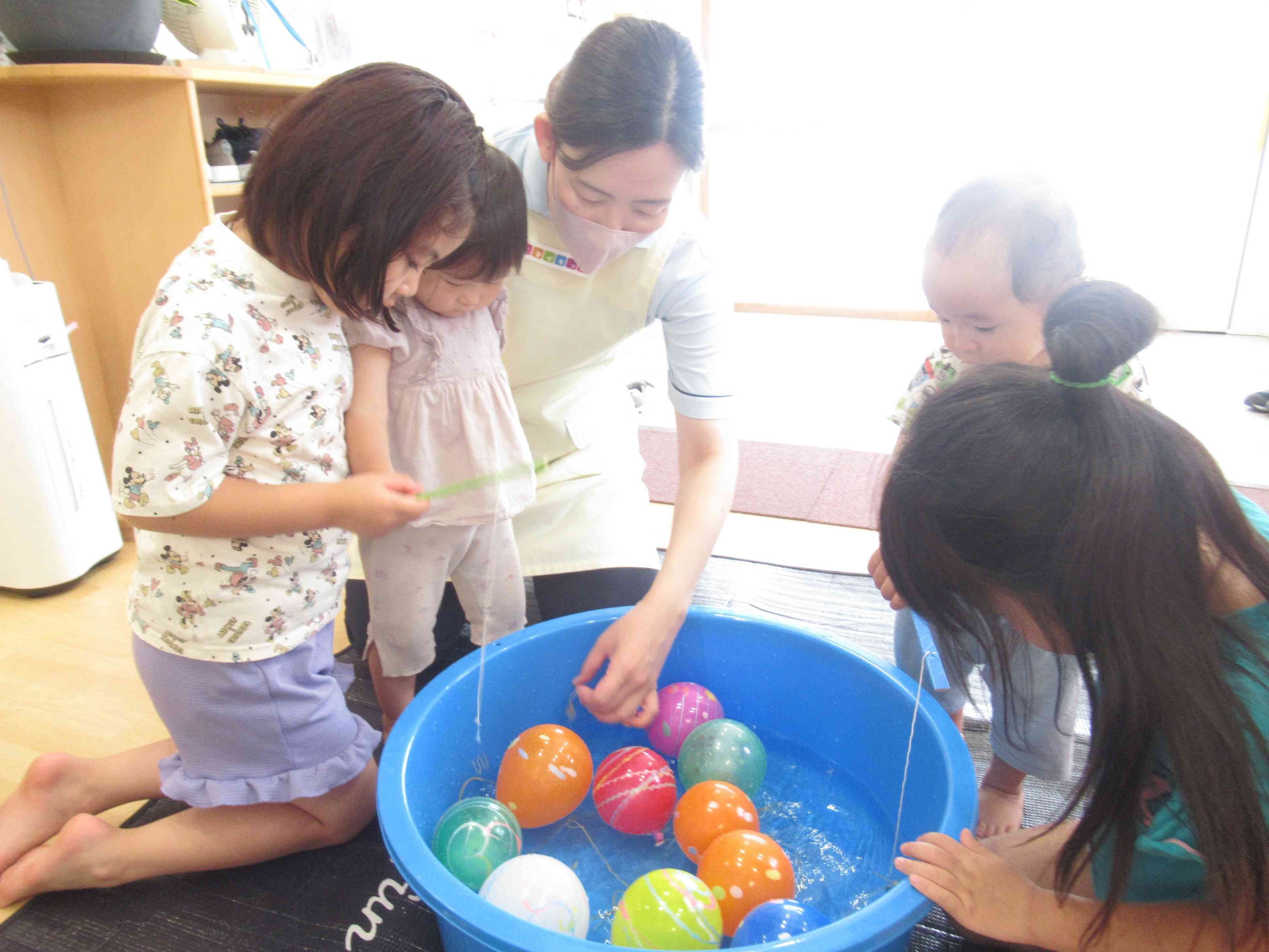 夏祭り楽しいな➀｜ニチイキッズ西市保育園｜ニチイキッズ