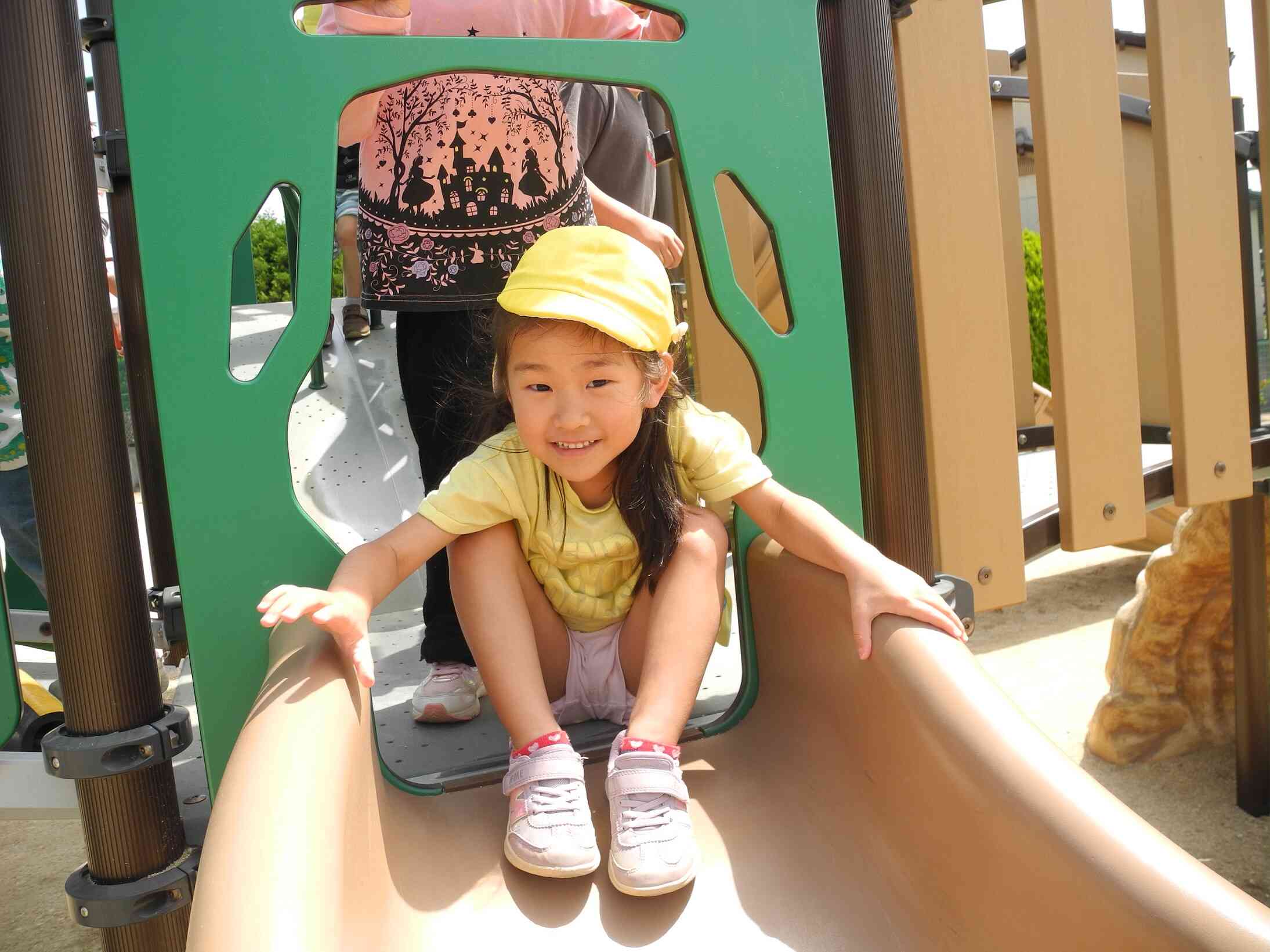 いつもと違う公園に