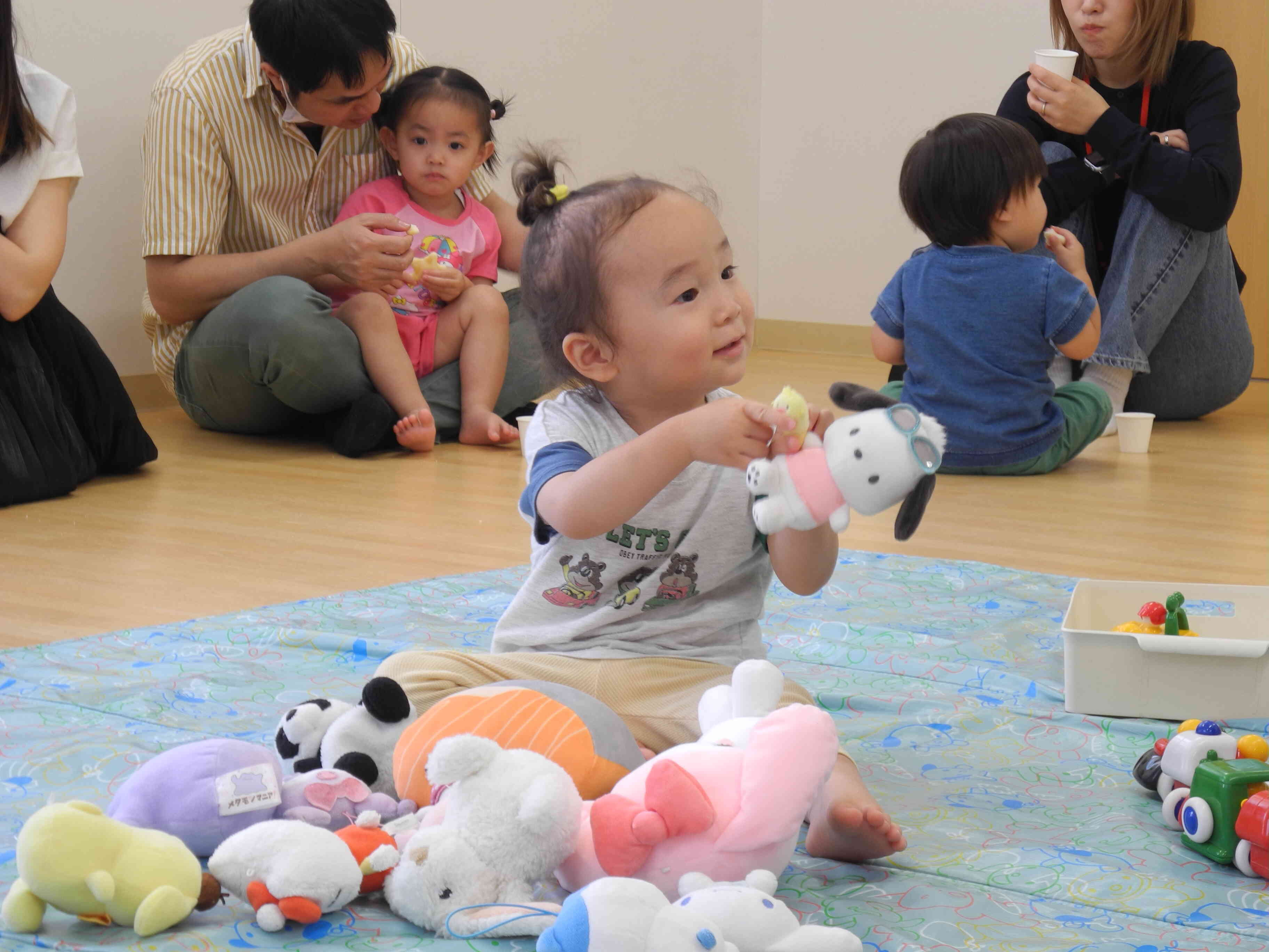 お人形で遊んだよ