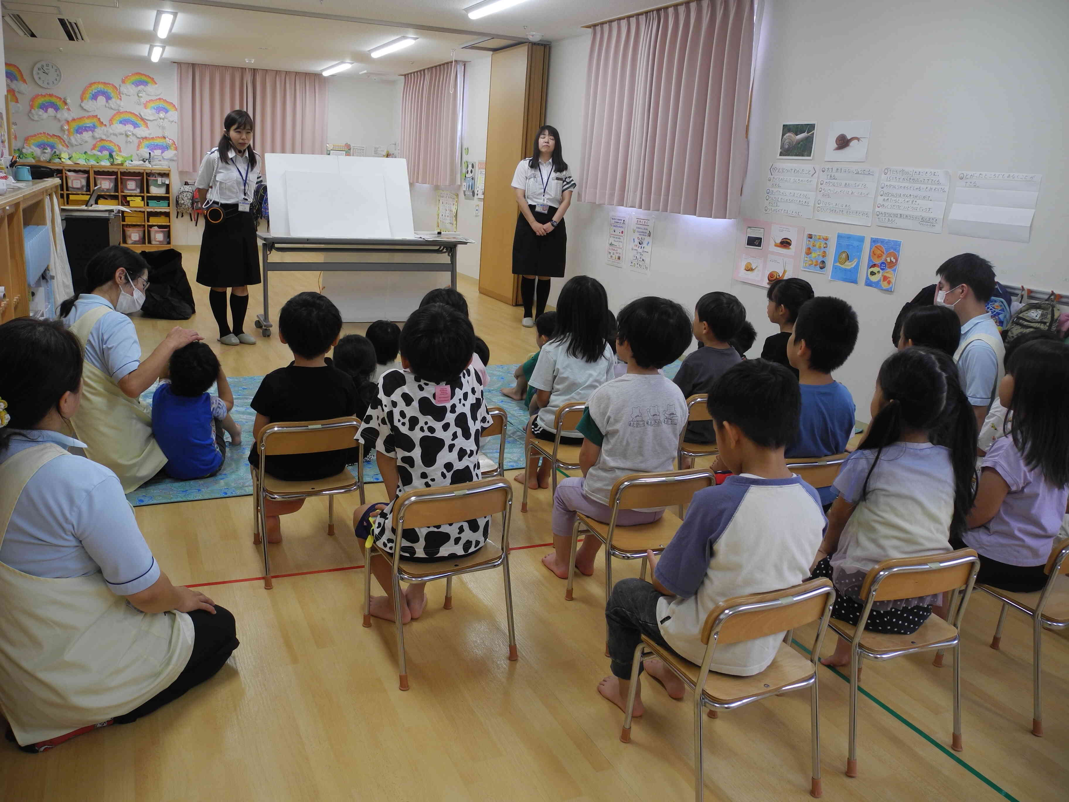 〖きりん組・ぱんだ組〗交通安全教室