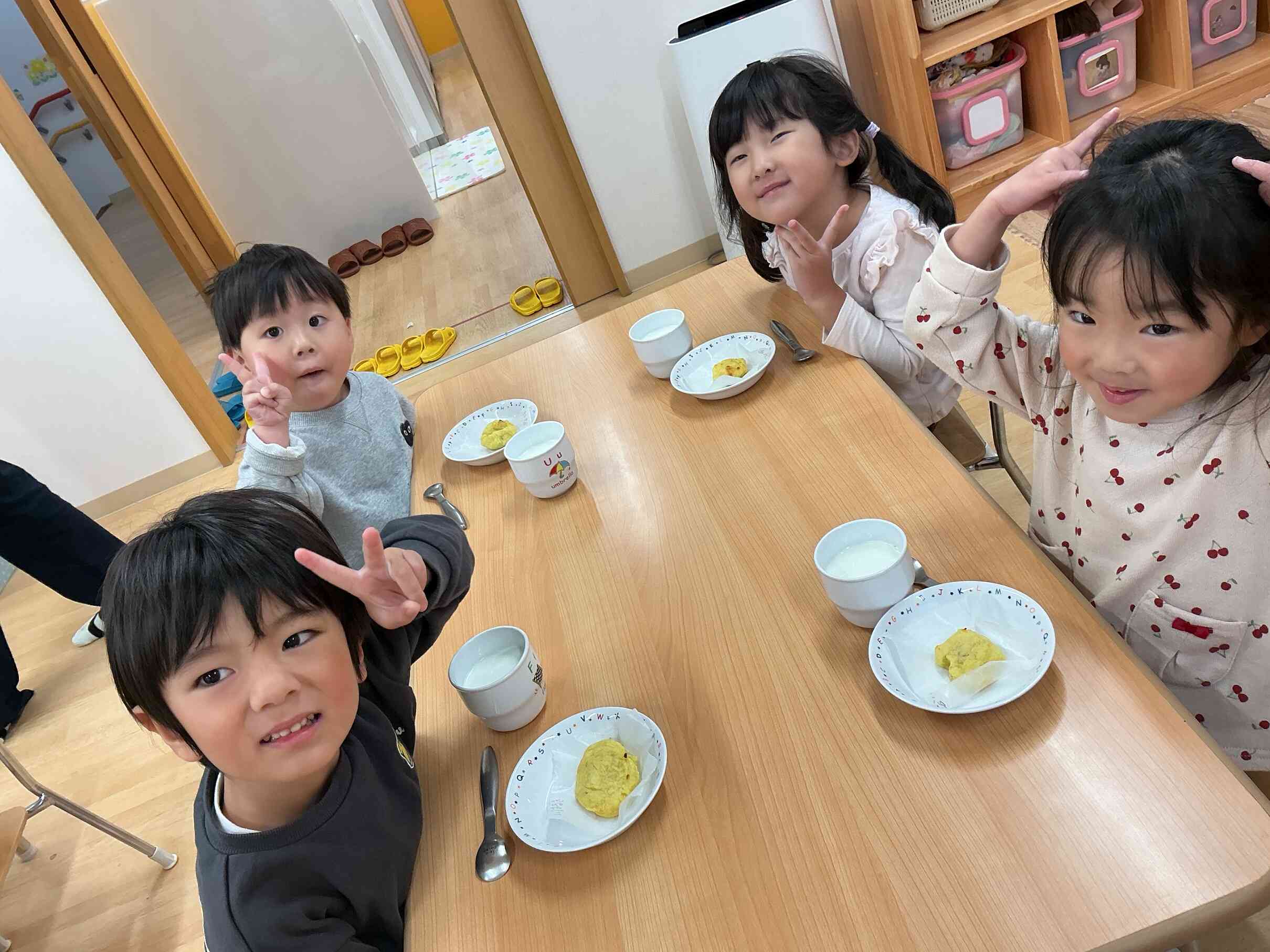 スイートポテト作り大成功~!