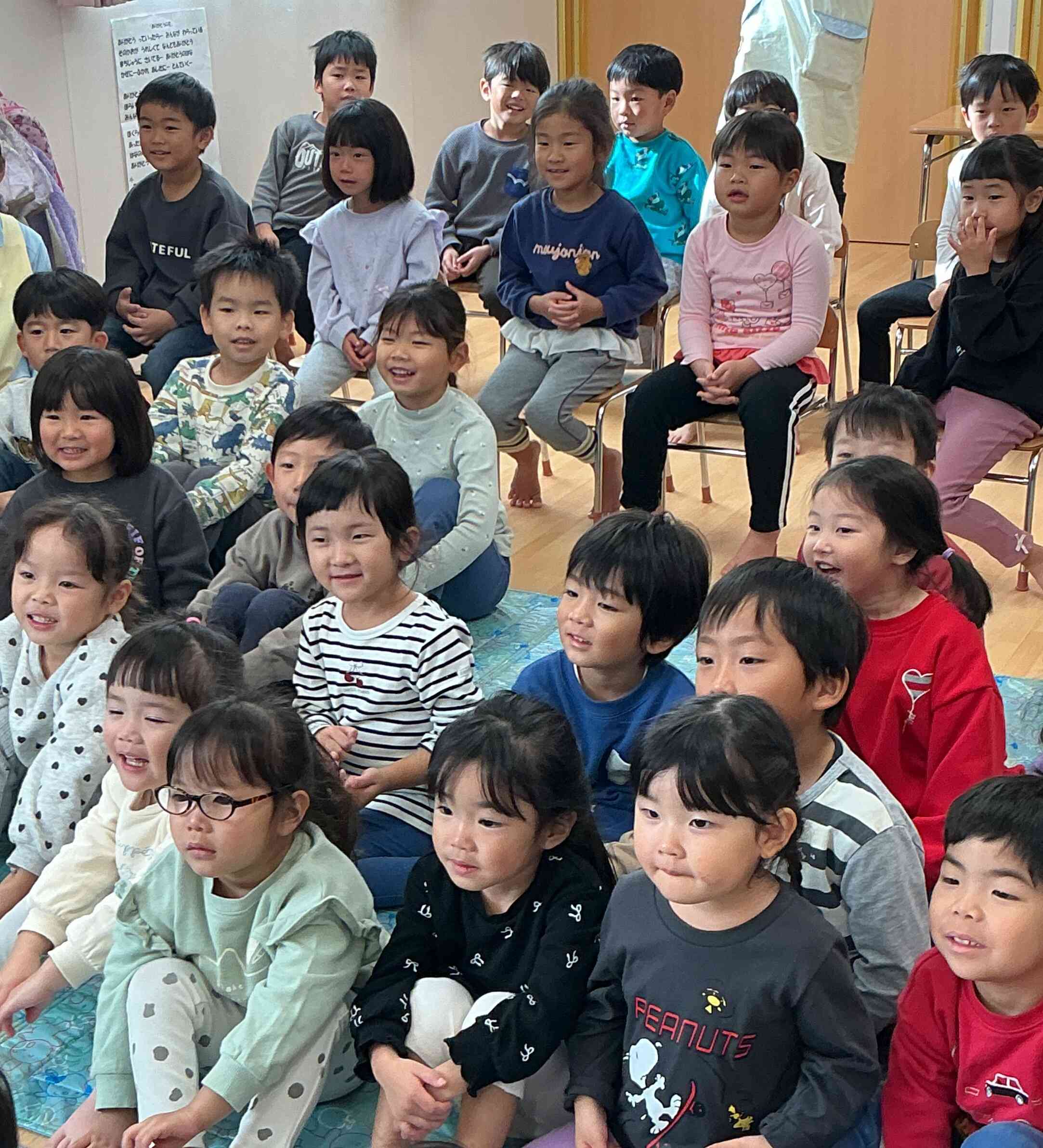 楽しくお話がきけました