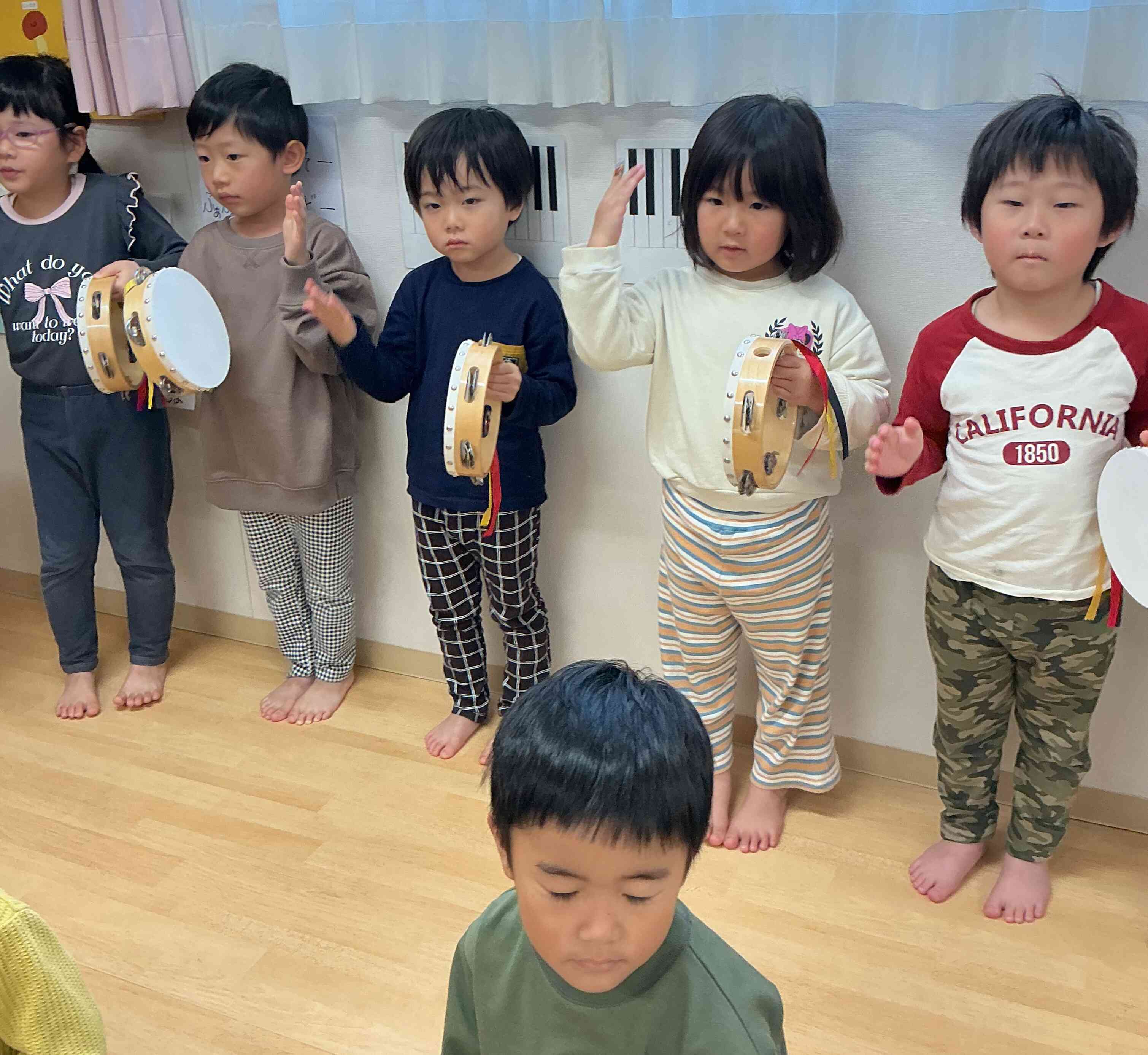 タンバリン担当(4歳児クラス)