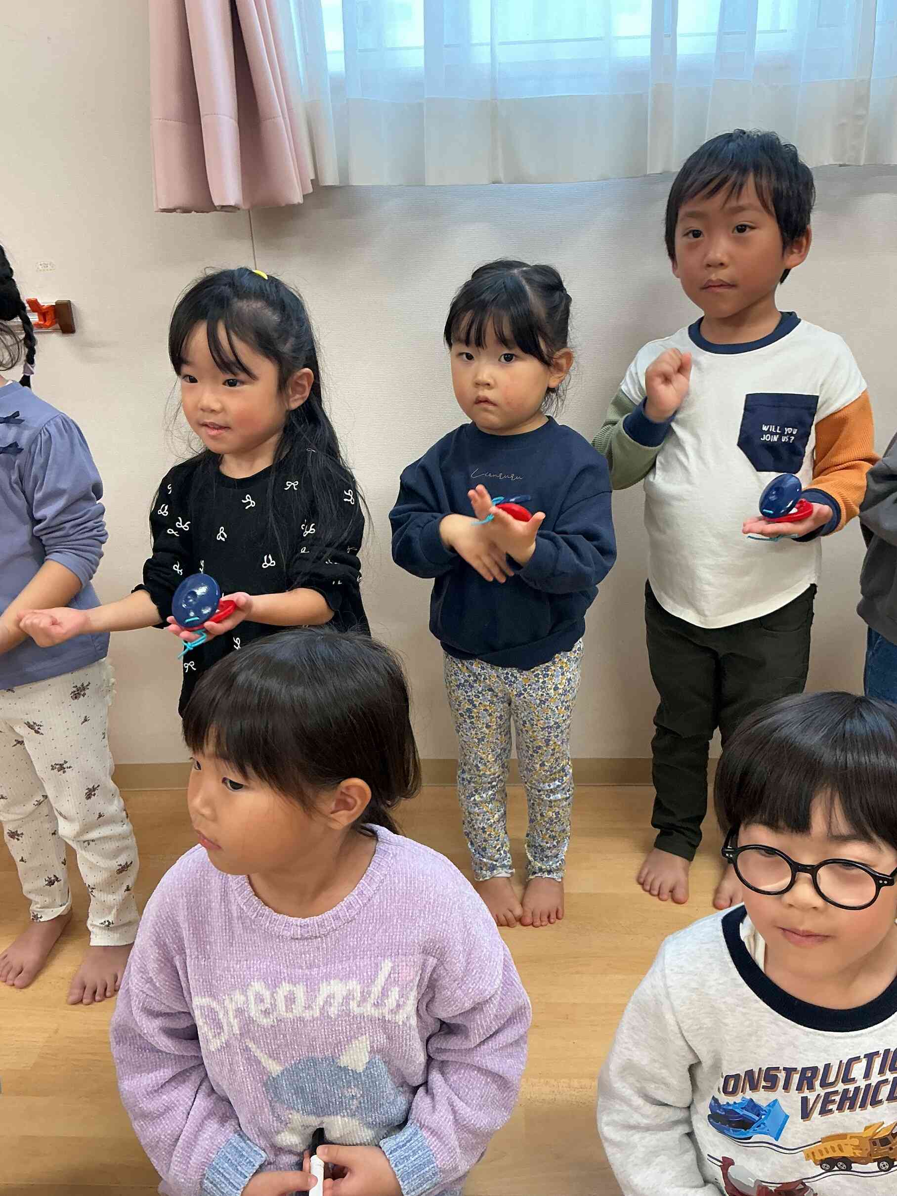 カスタネット担当(3歳児クラス)