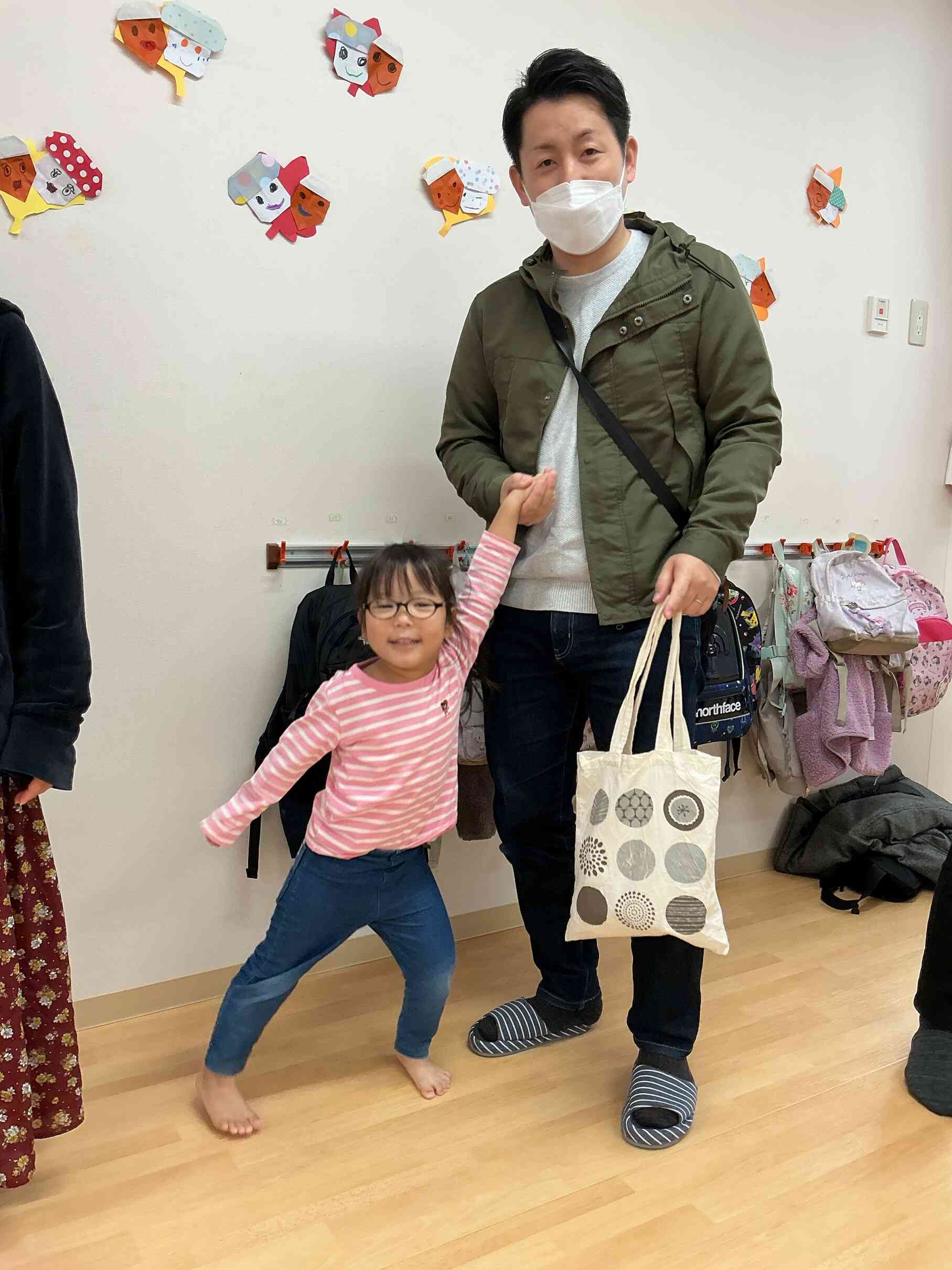 お家の人が一緒でうれしいね