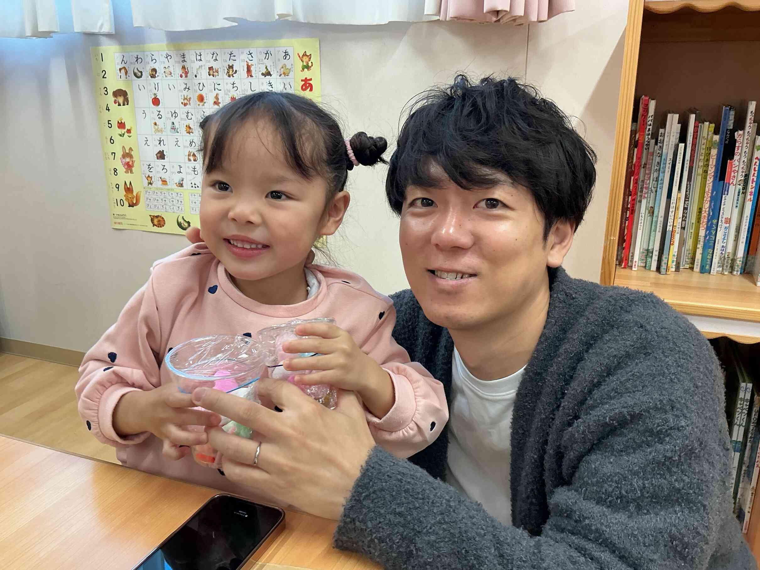 手作りジュースで乾杯