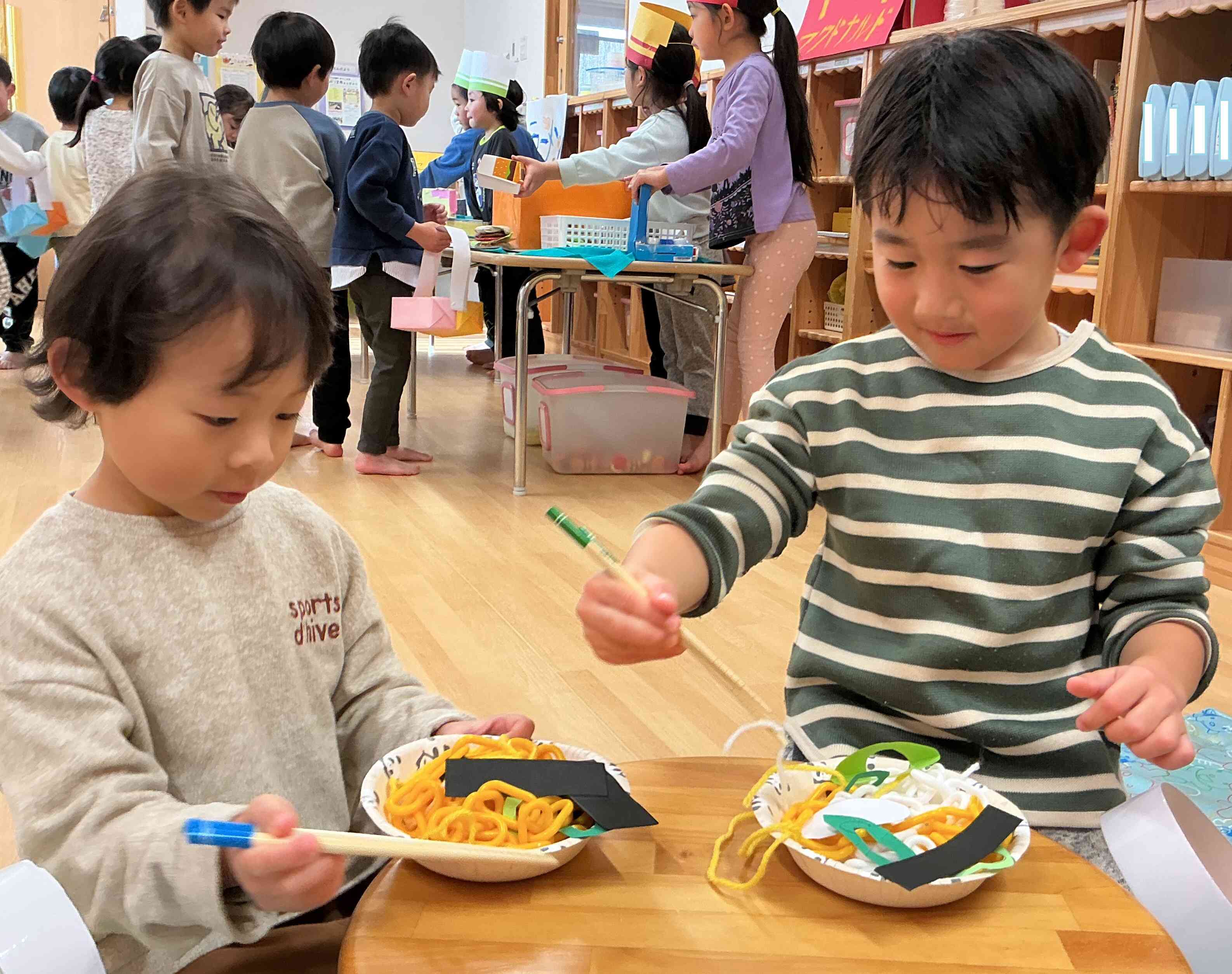 みんなで食べたよ