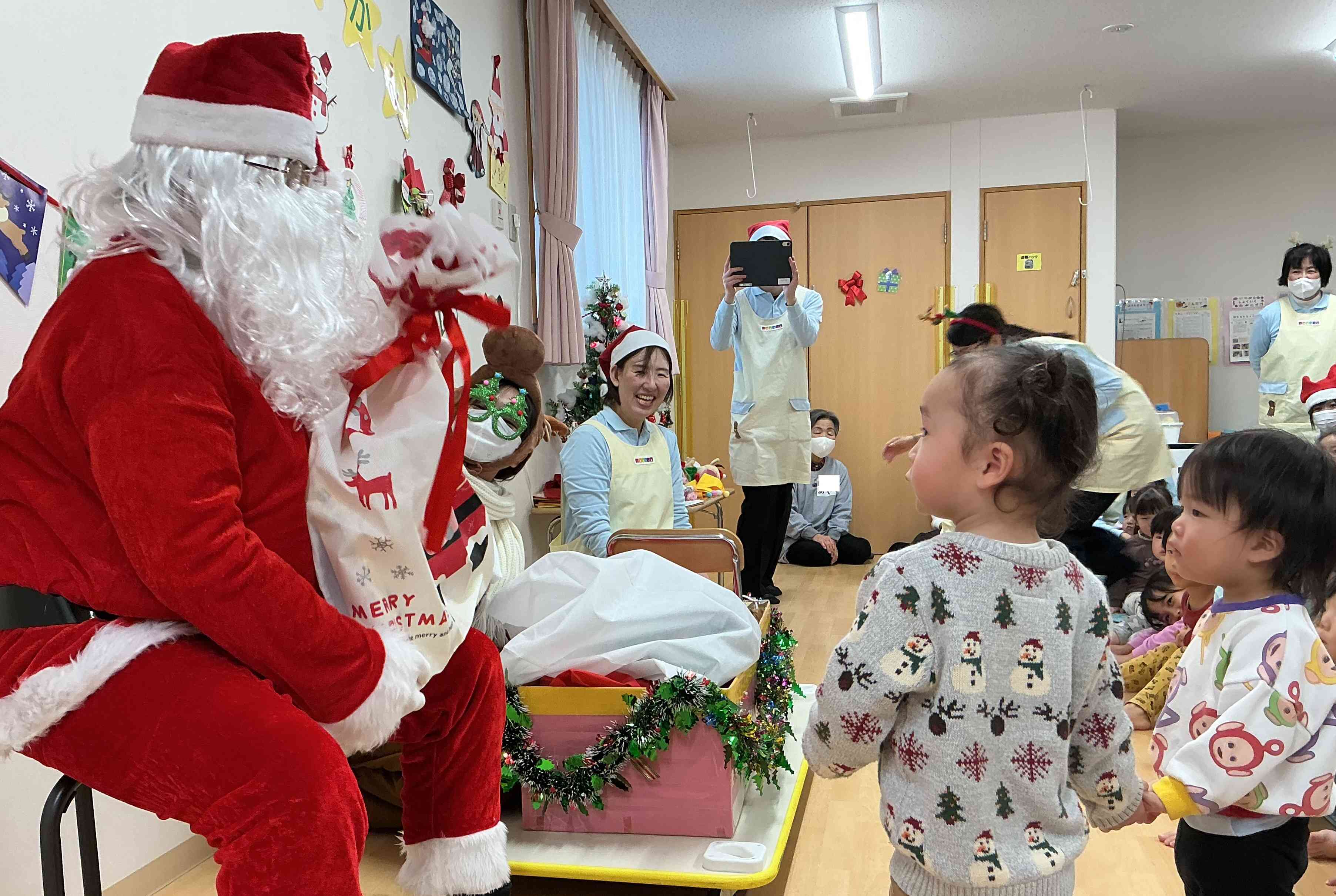 サンタさんが来てくれたよ