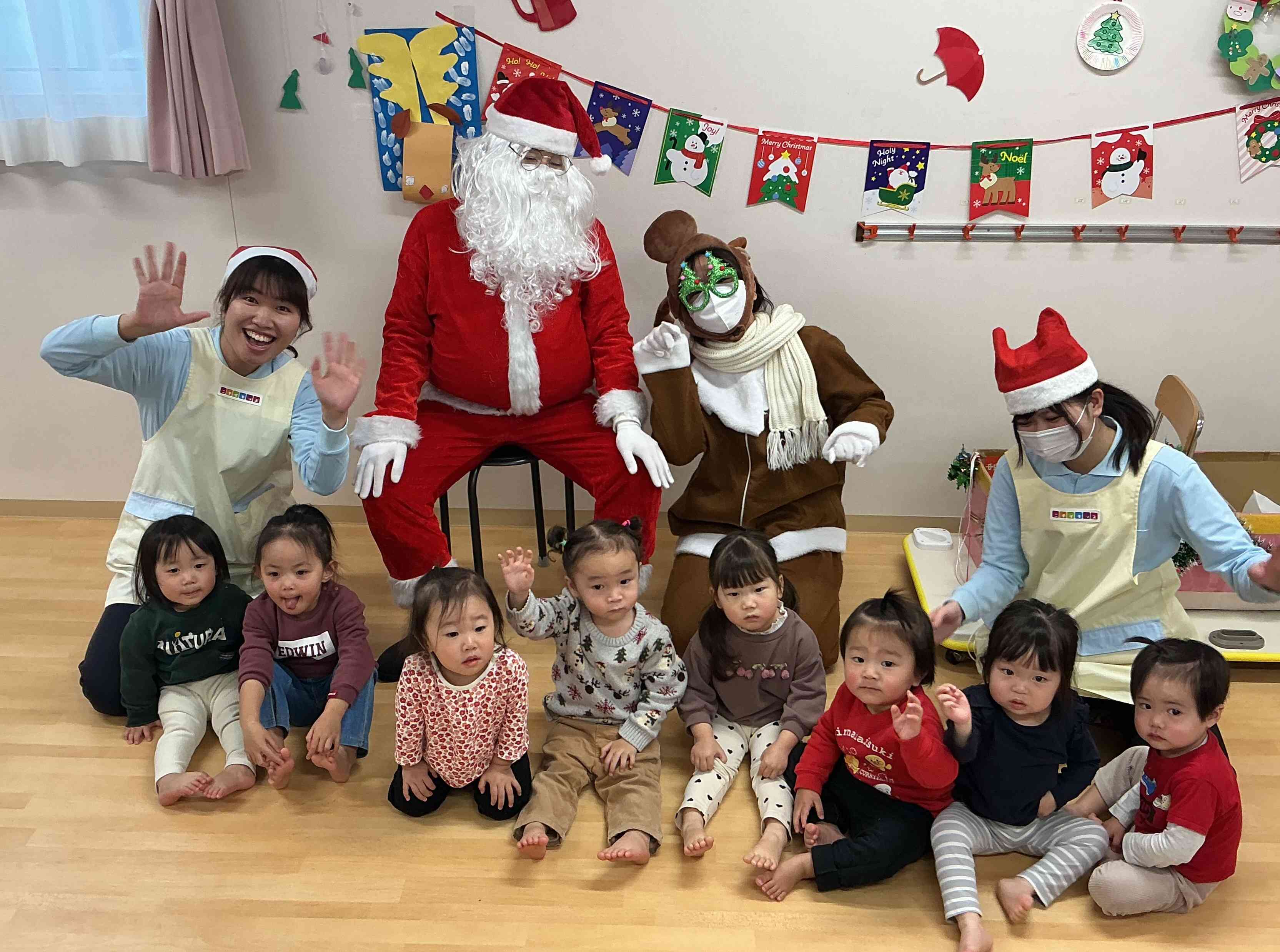 サンタさんと☆（１歳児クラス）
