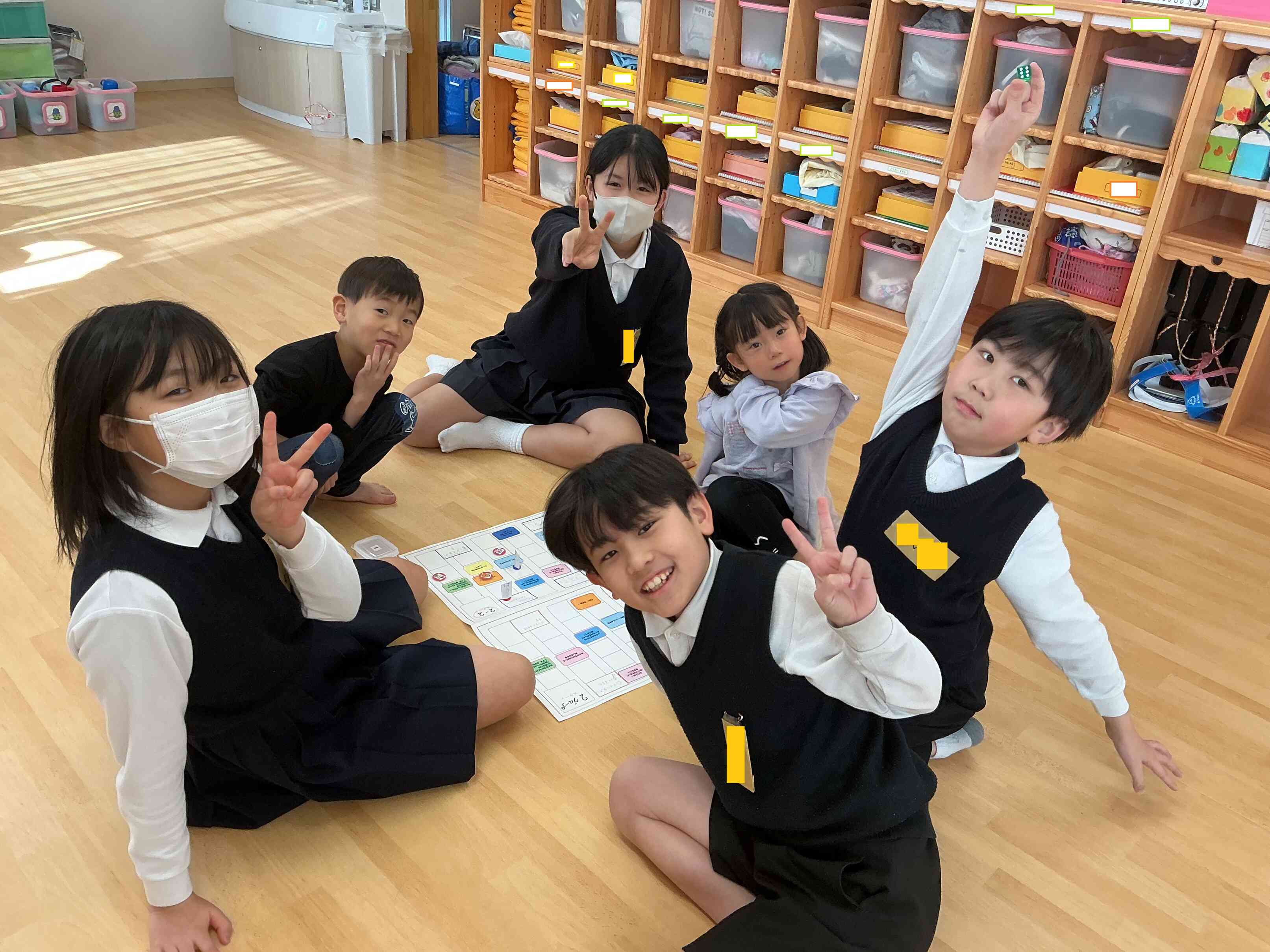 一緒に遊んだよ