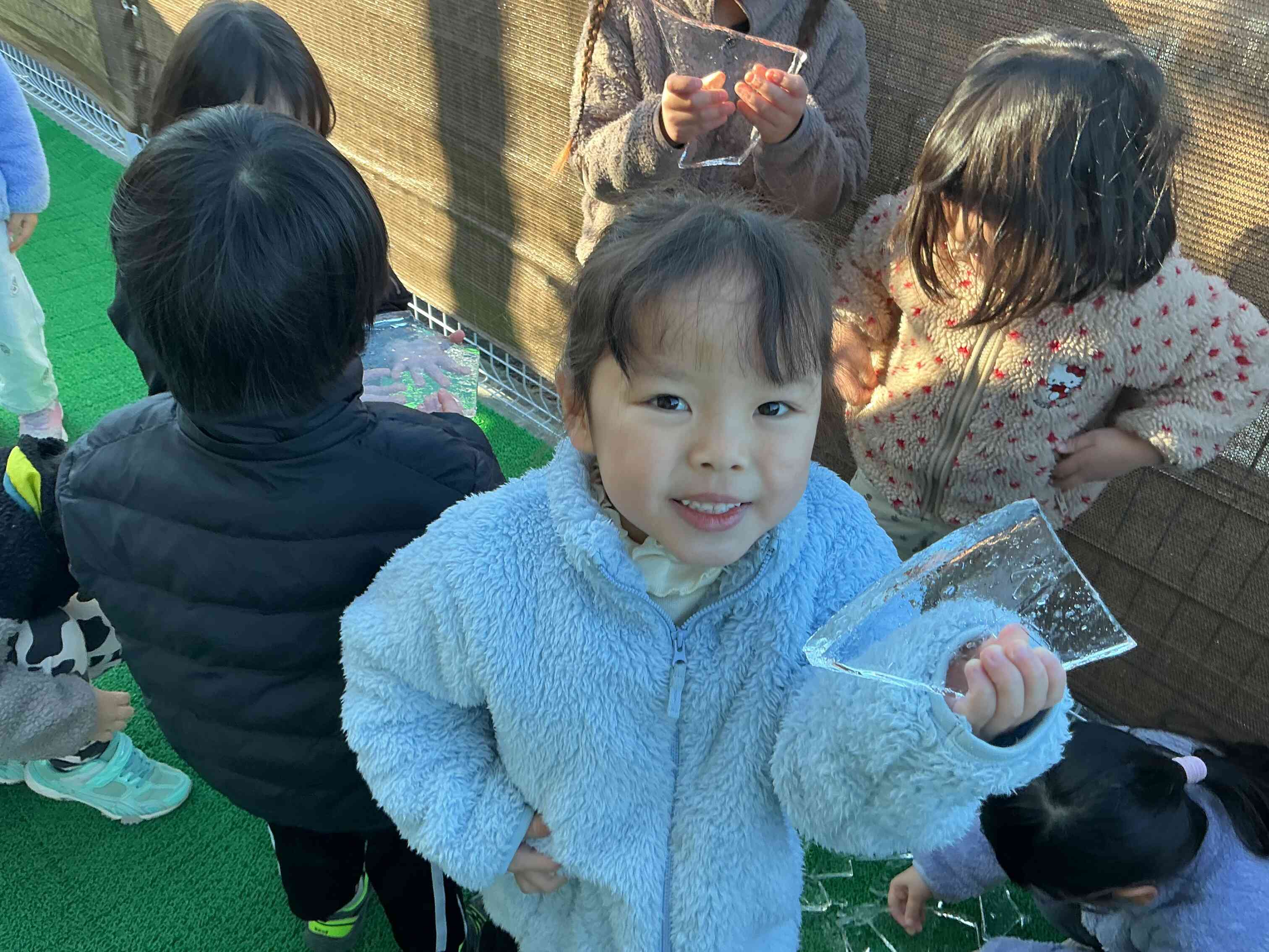 大きな氷だよ！