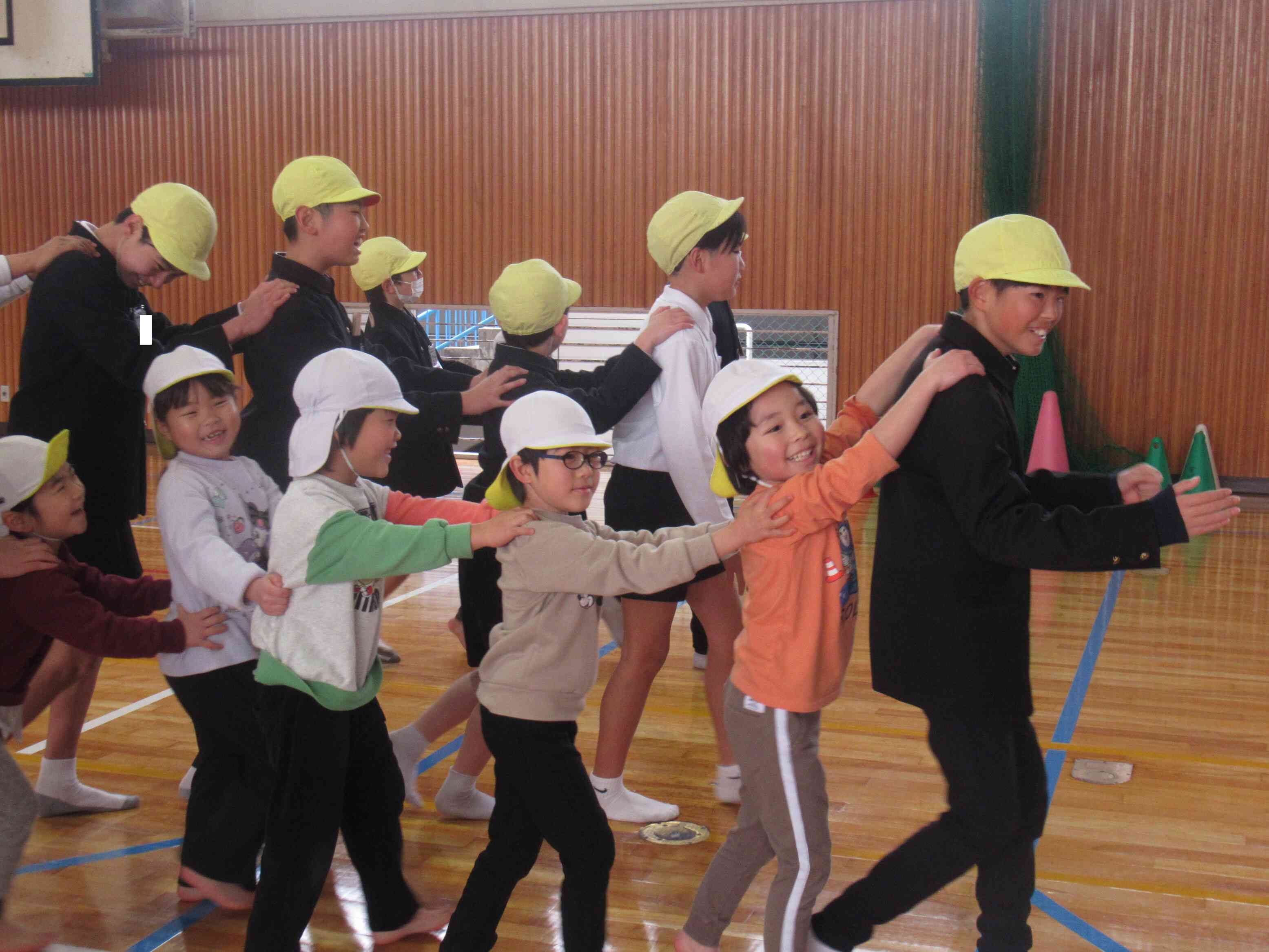 小学校に行ったよ！