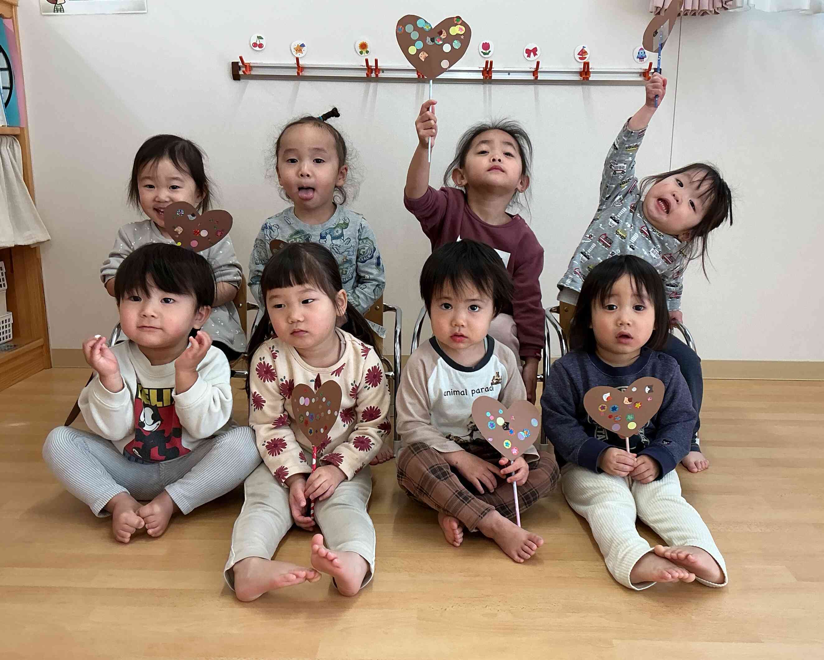 〖あひる組〗バレンタイン製作