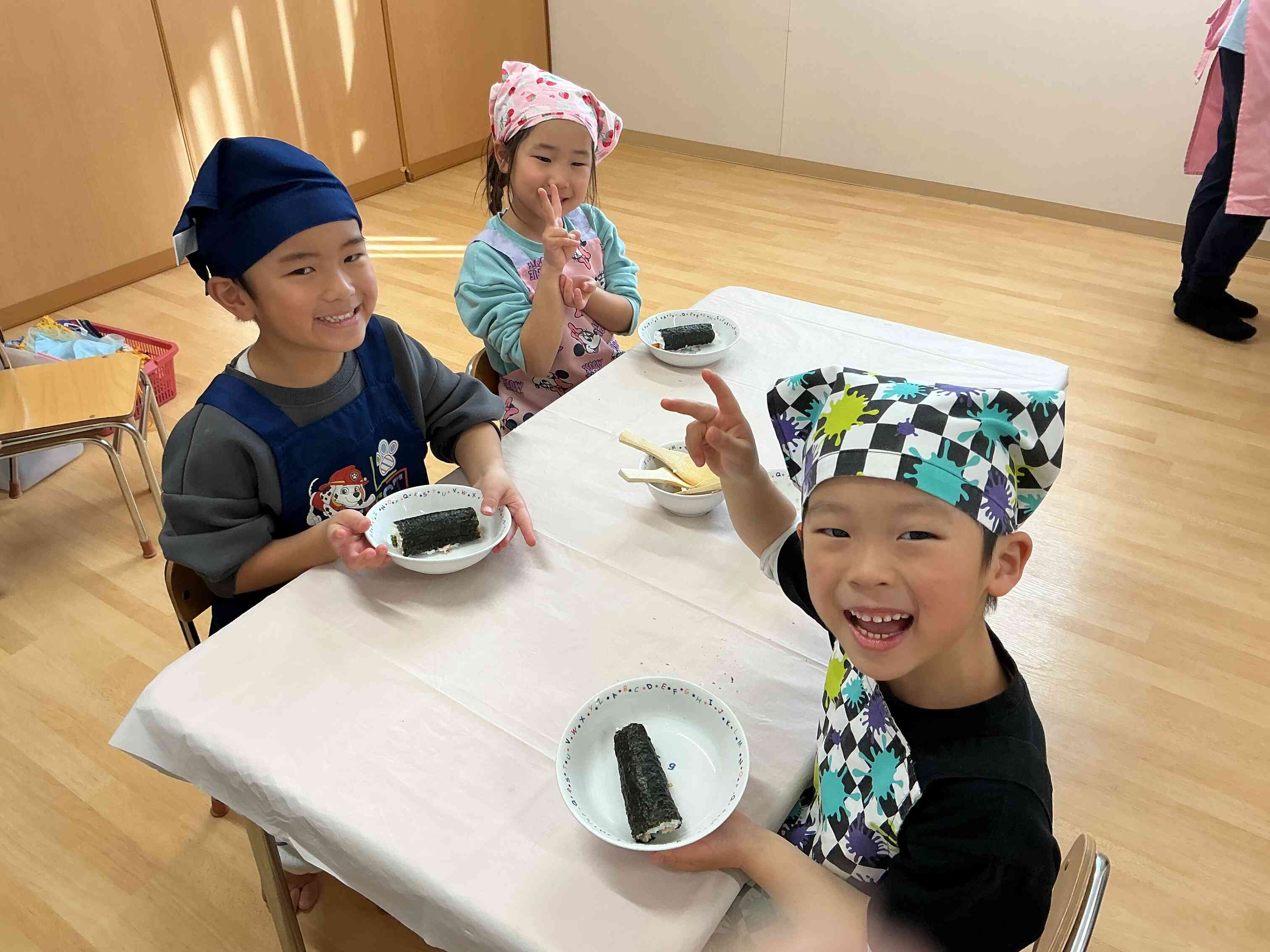 上手にできたね