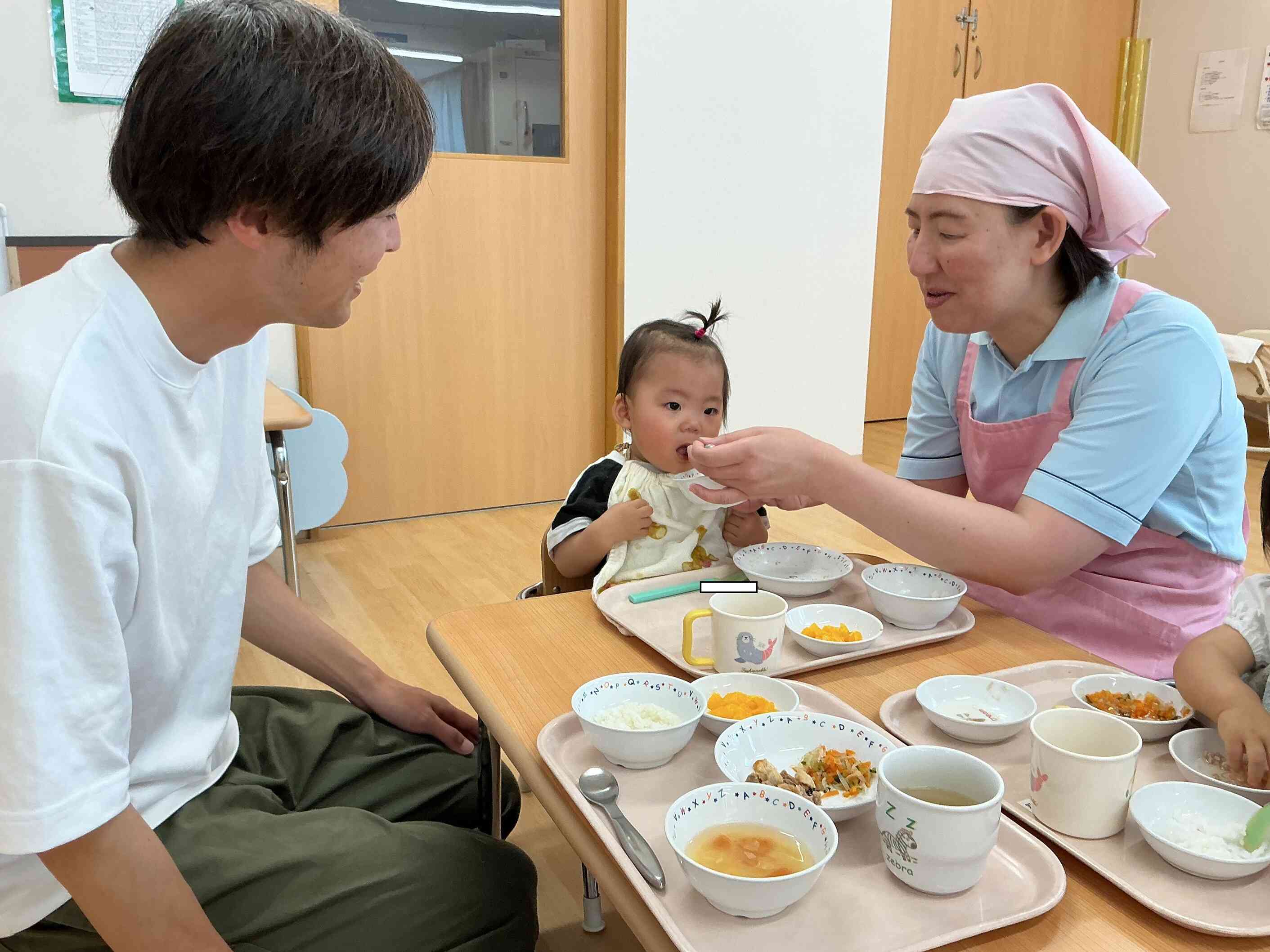 離乳食参観