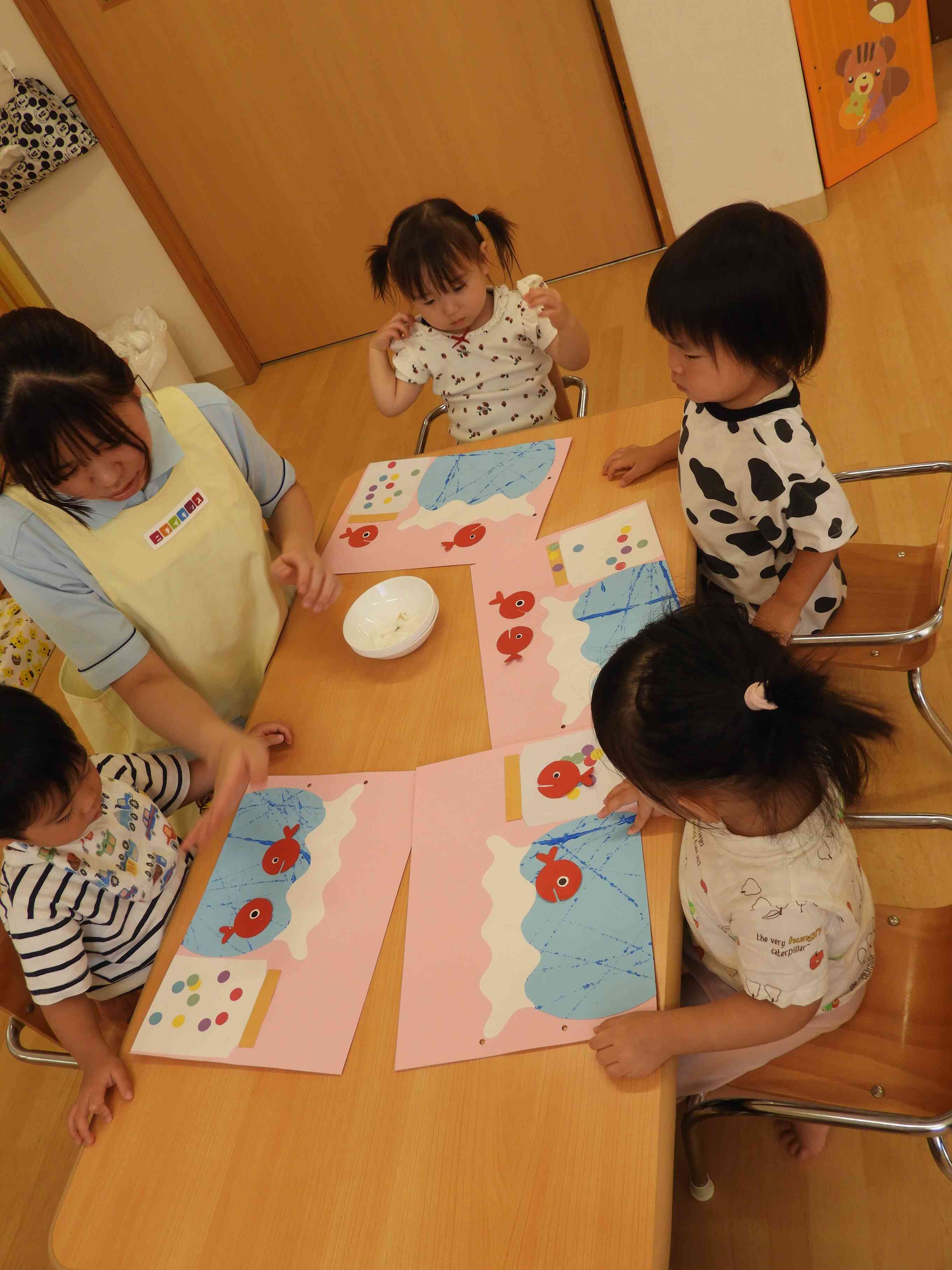 あひる組の8月製作